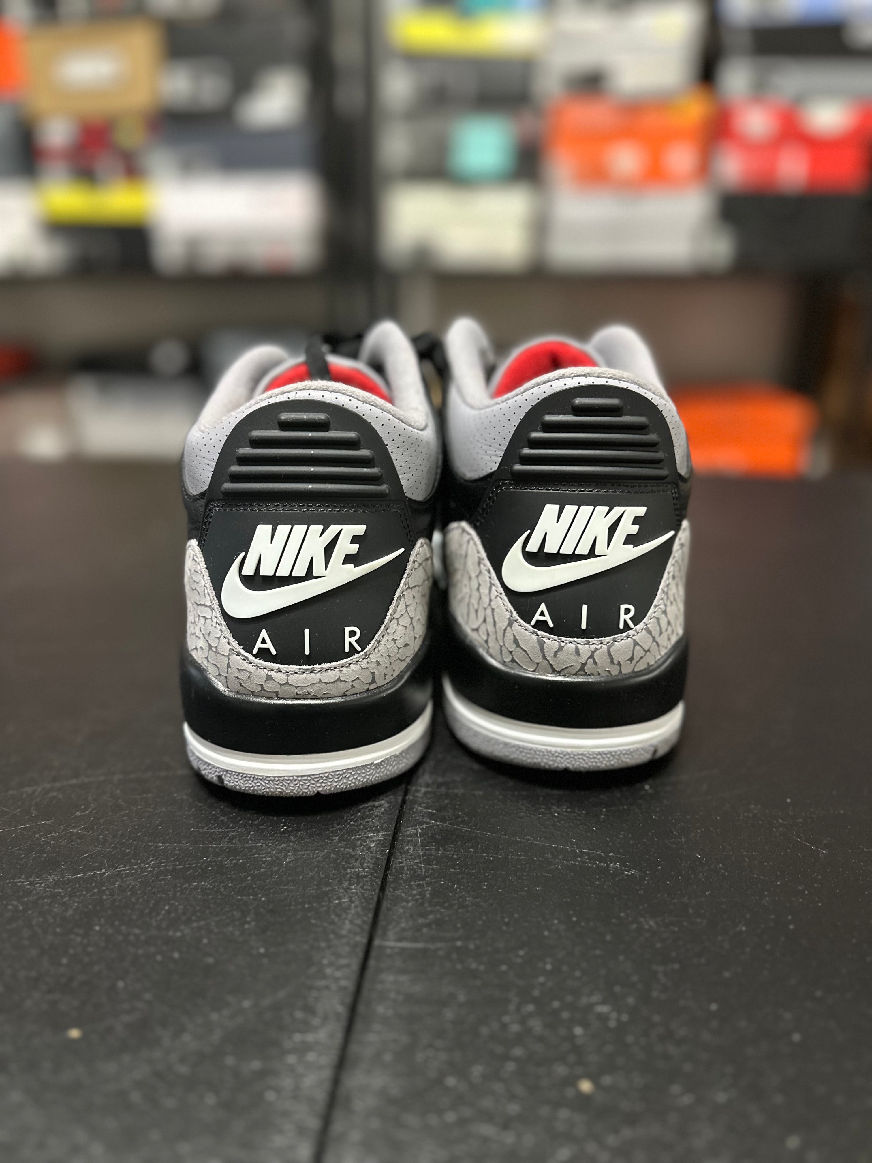 Size 14 - J3 black cement reimagined