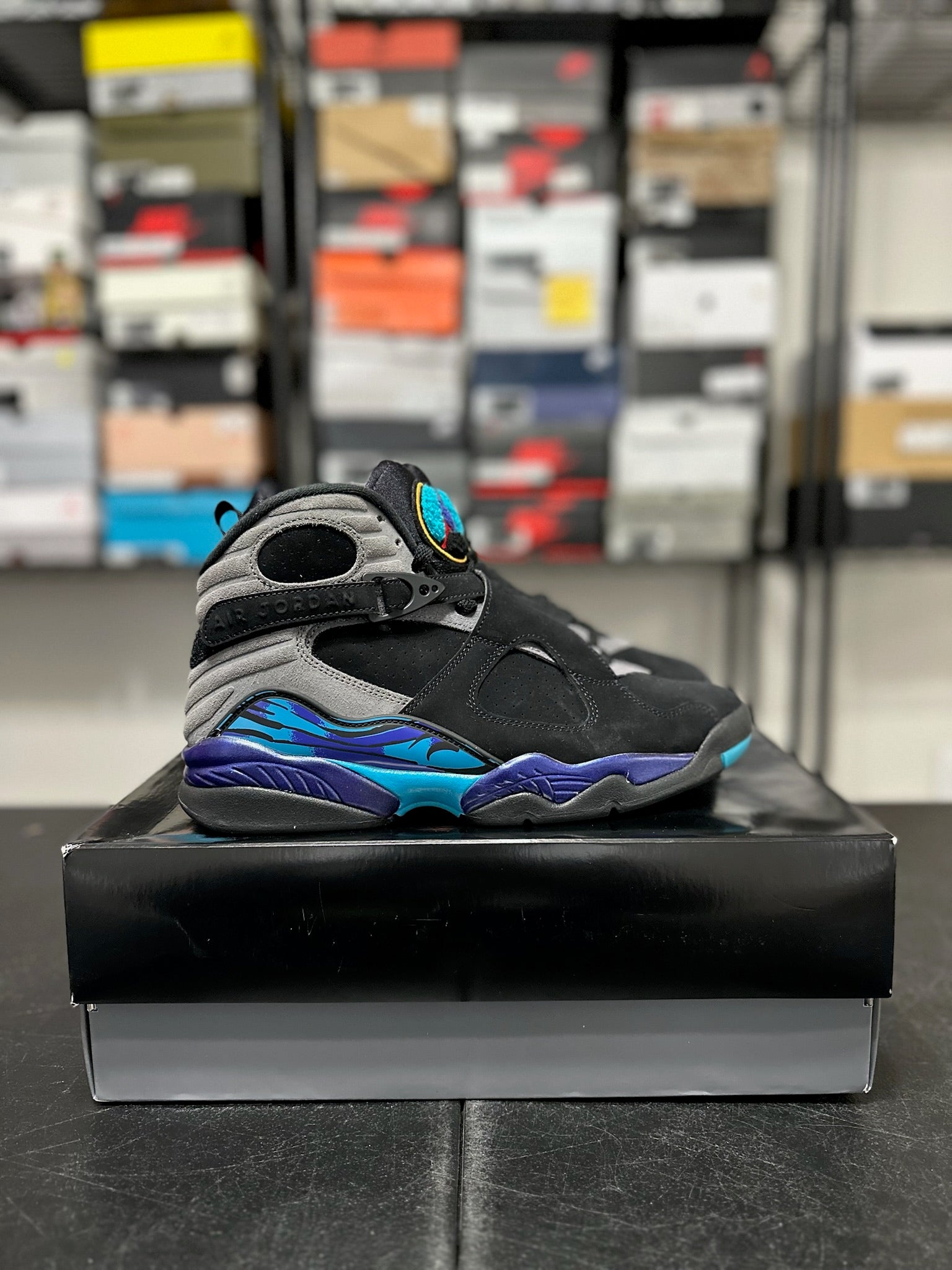 Size 9.5 - J8 Aqua