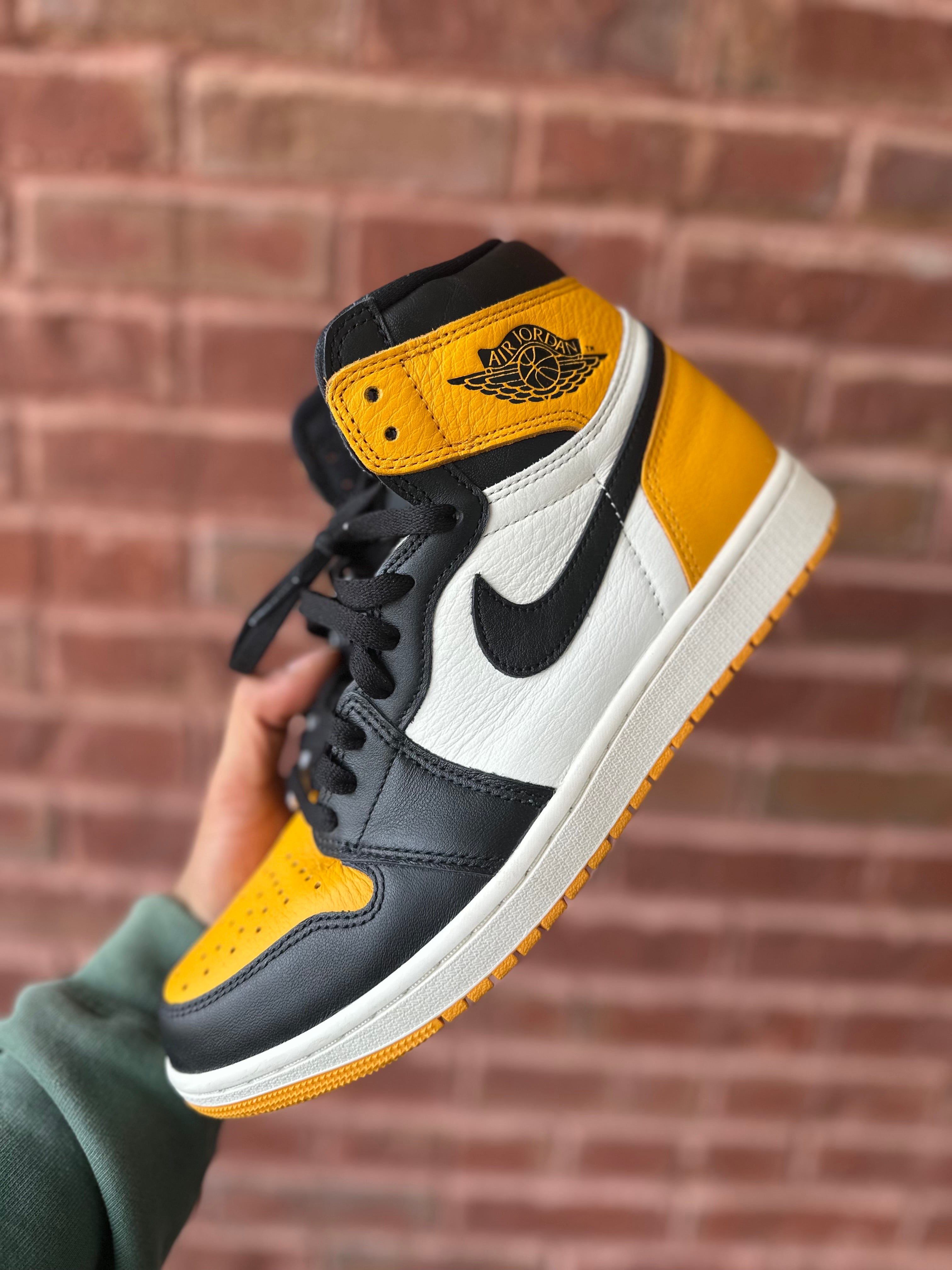 Size 9.5 - J1 yellow toe