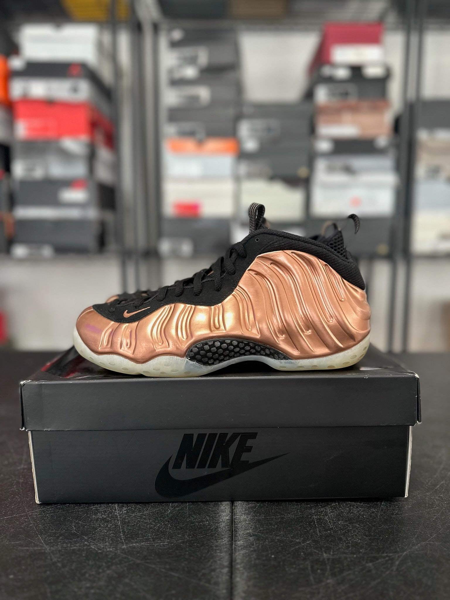 Size 9 - Foamposite 1 Copper