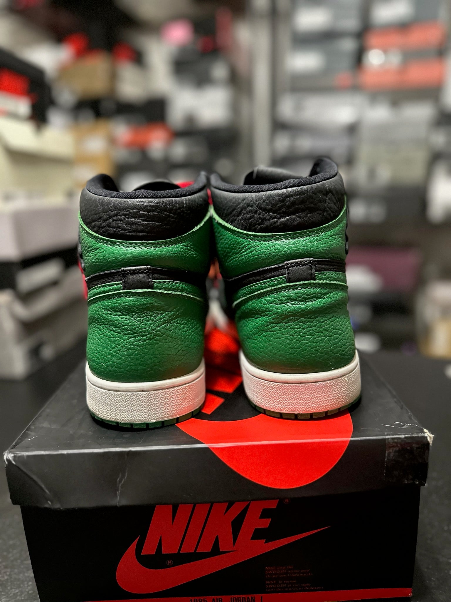 Size 13 - J1 High Pine Green Black