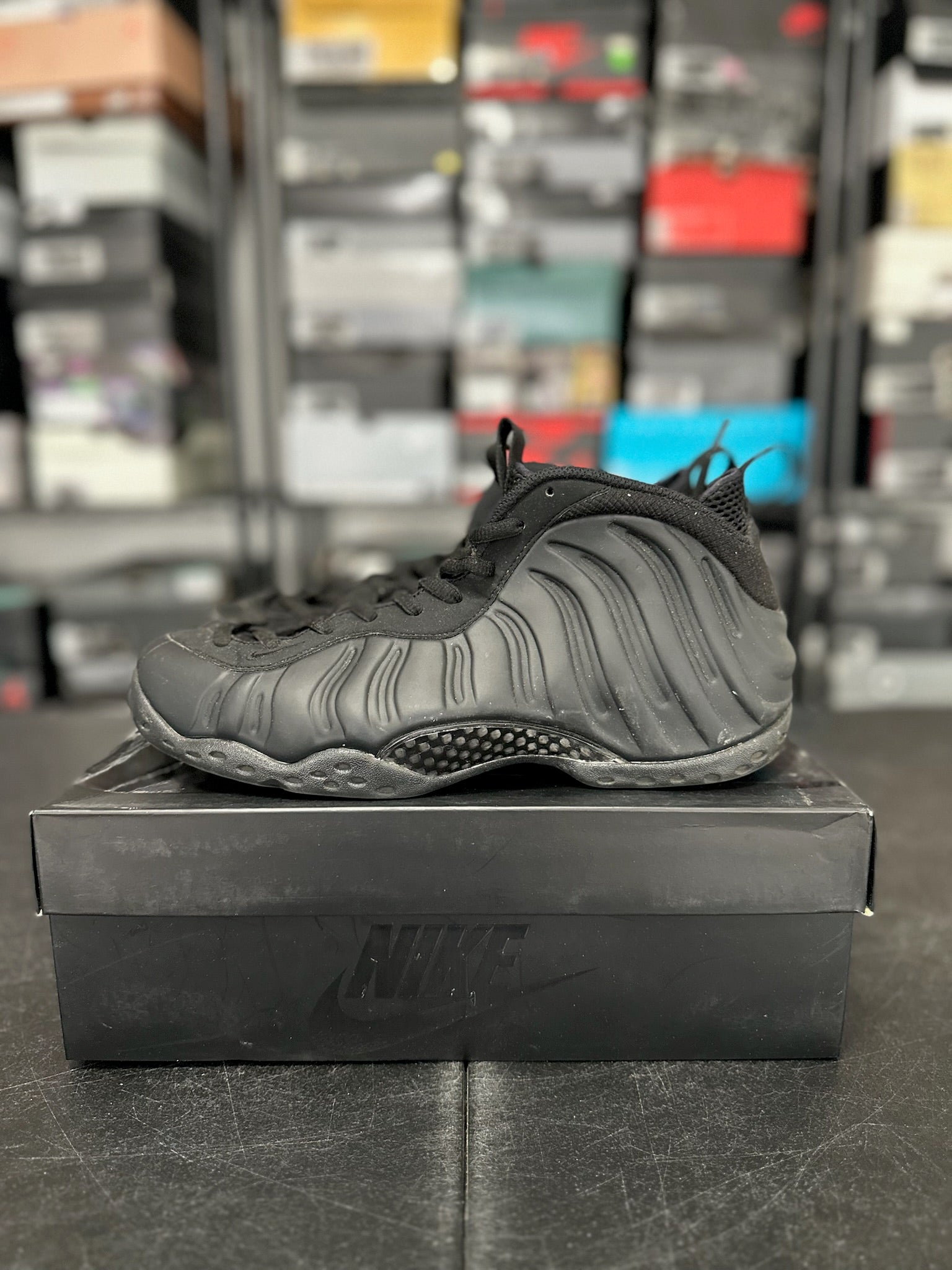 Size 10.5 - Foamposite 1 Anthracite