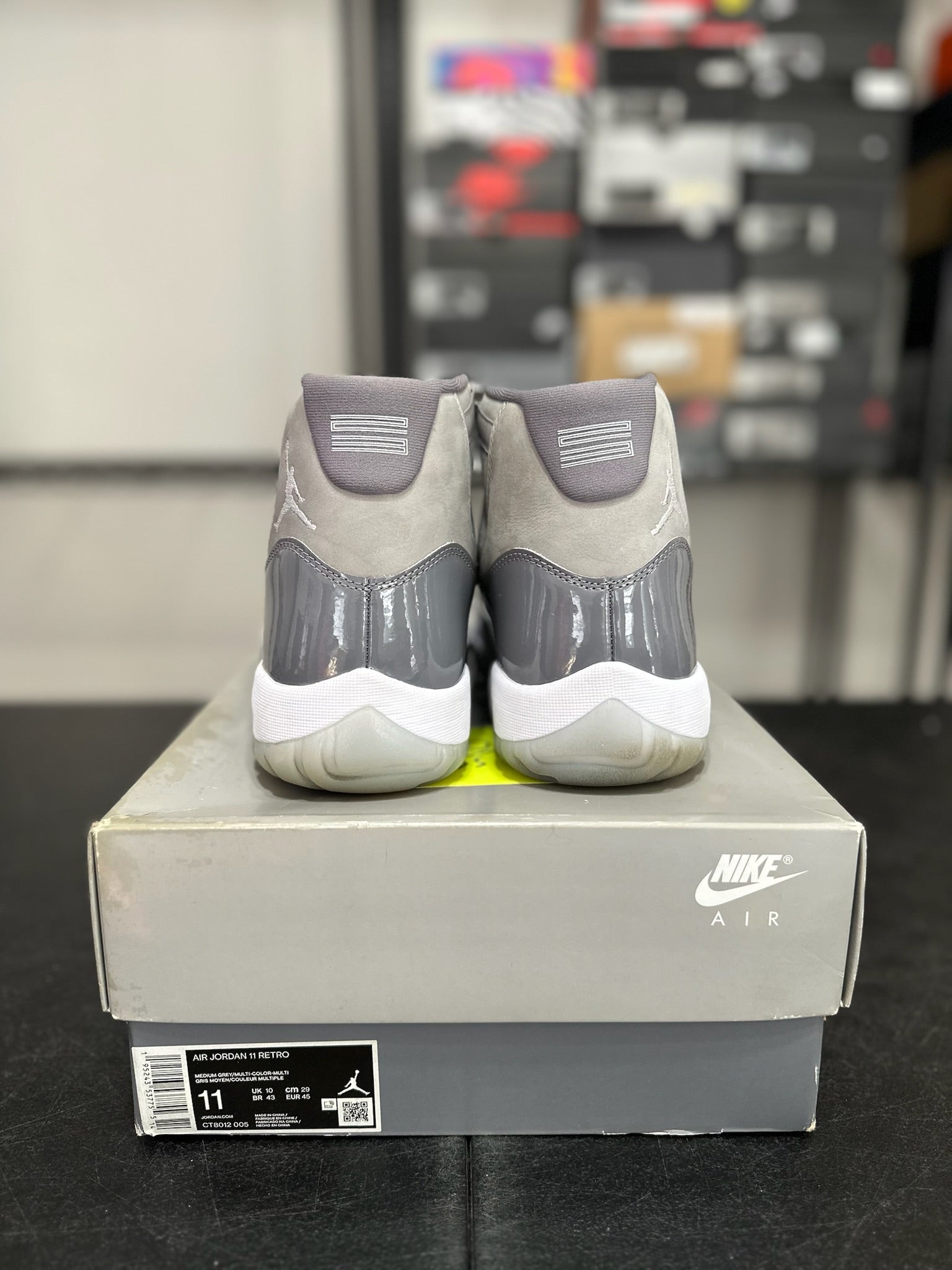 Size 11 - J11 Cool Grey