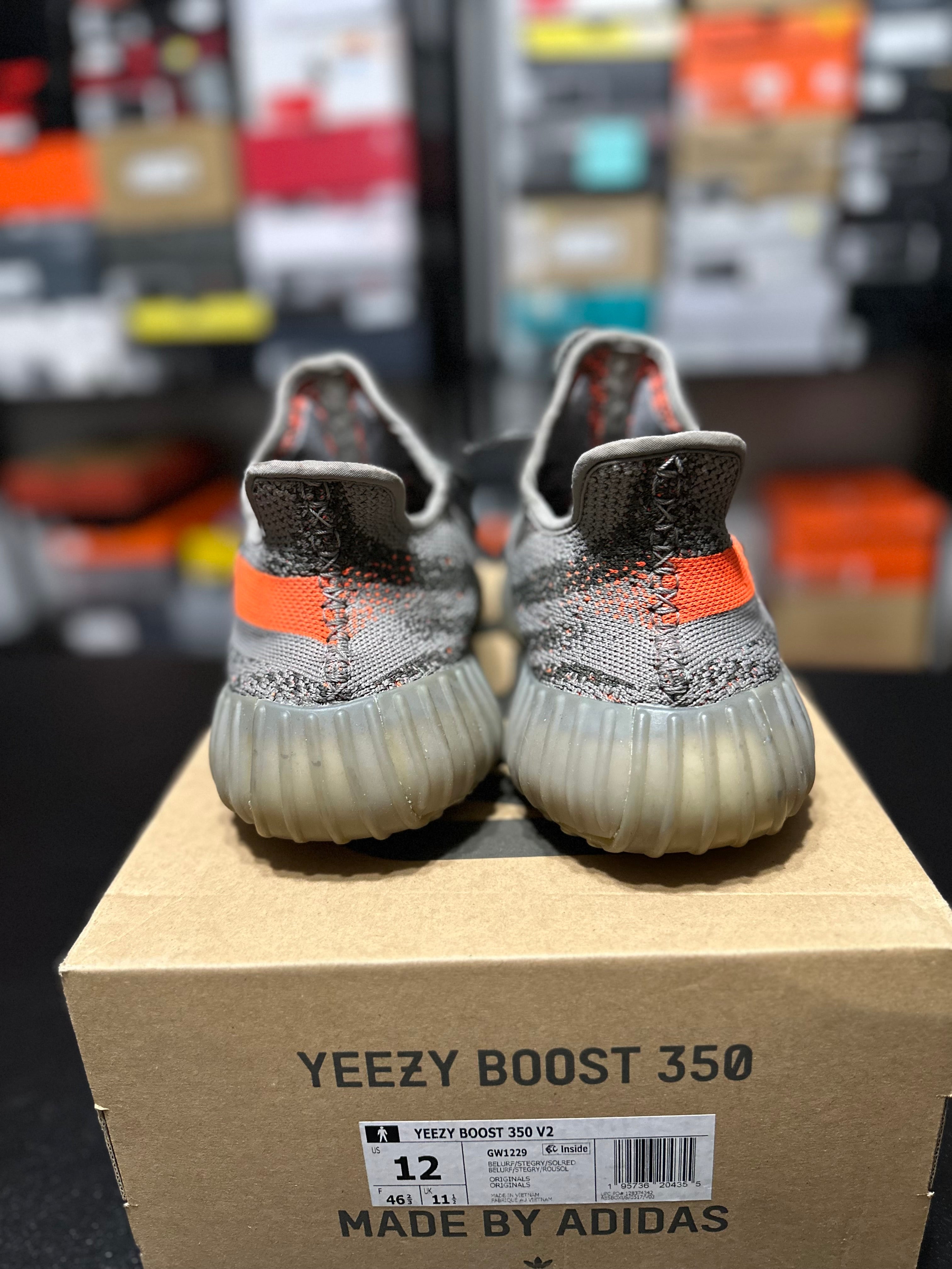 Size 12 - YZY 350 beluga reflective