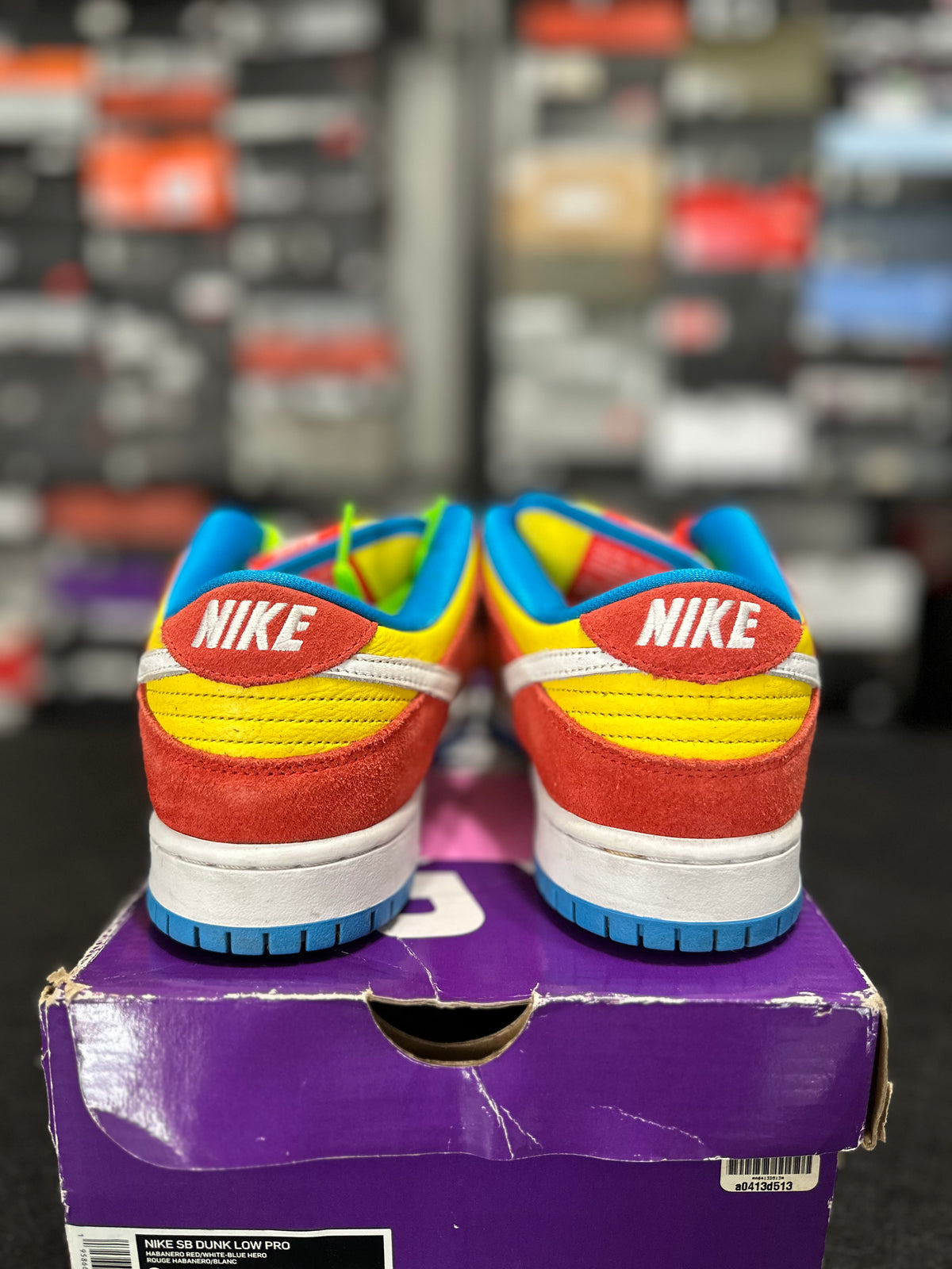 Size 8 - Dunk low bart Simpson