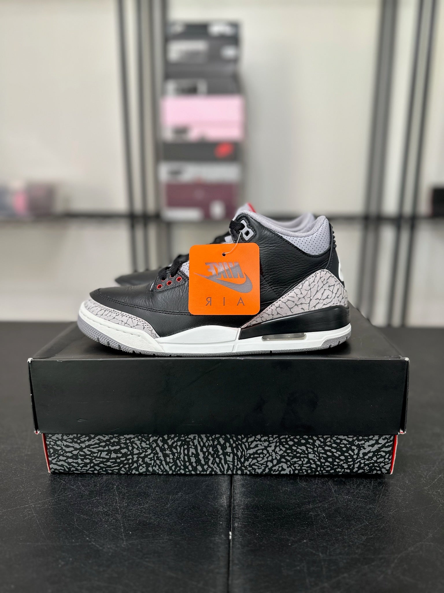 Size 8.5 - J3 Black Cement