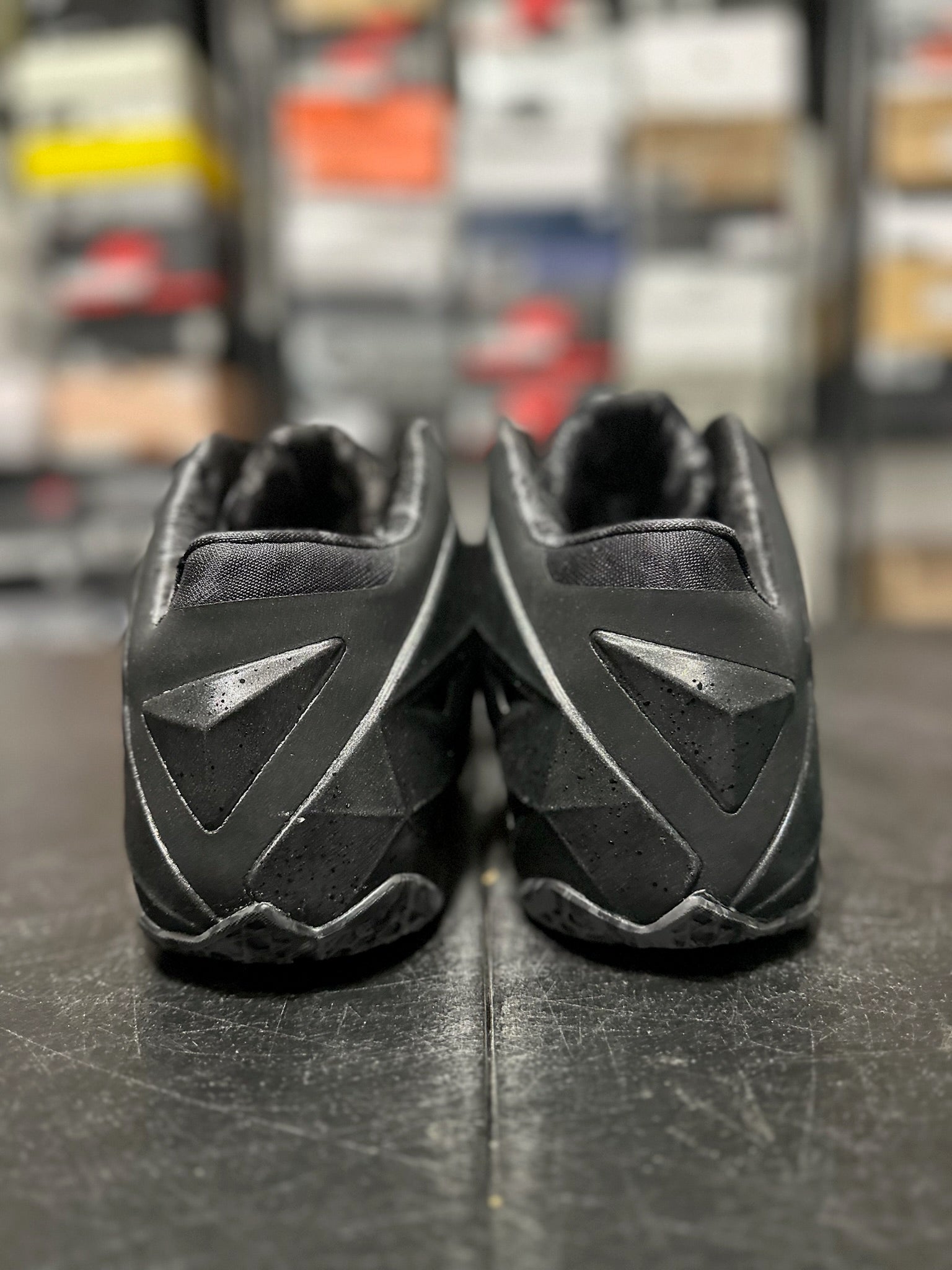 Size 12 - LeBron 11 blackout