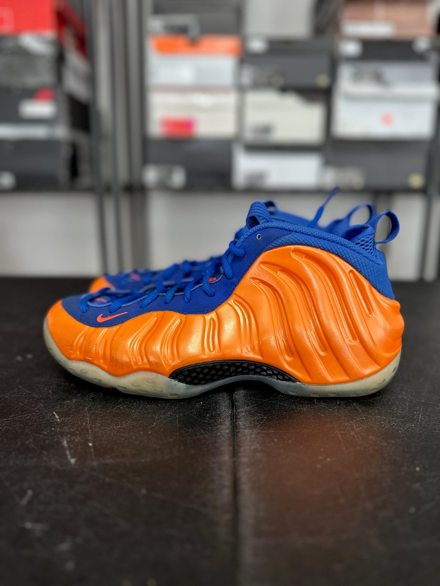 Size 11.5 - Foamposite 1 Knicks