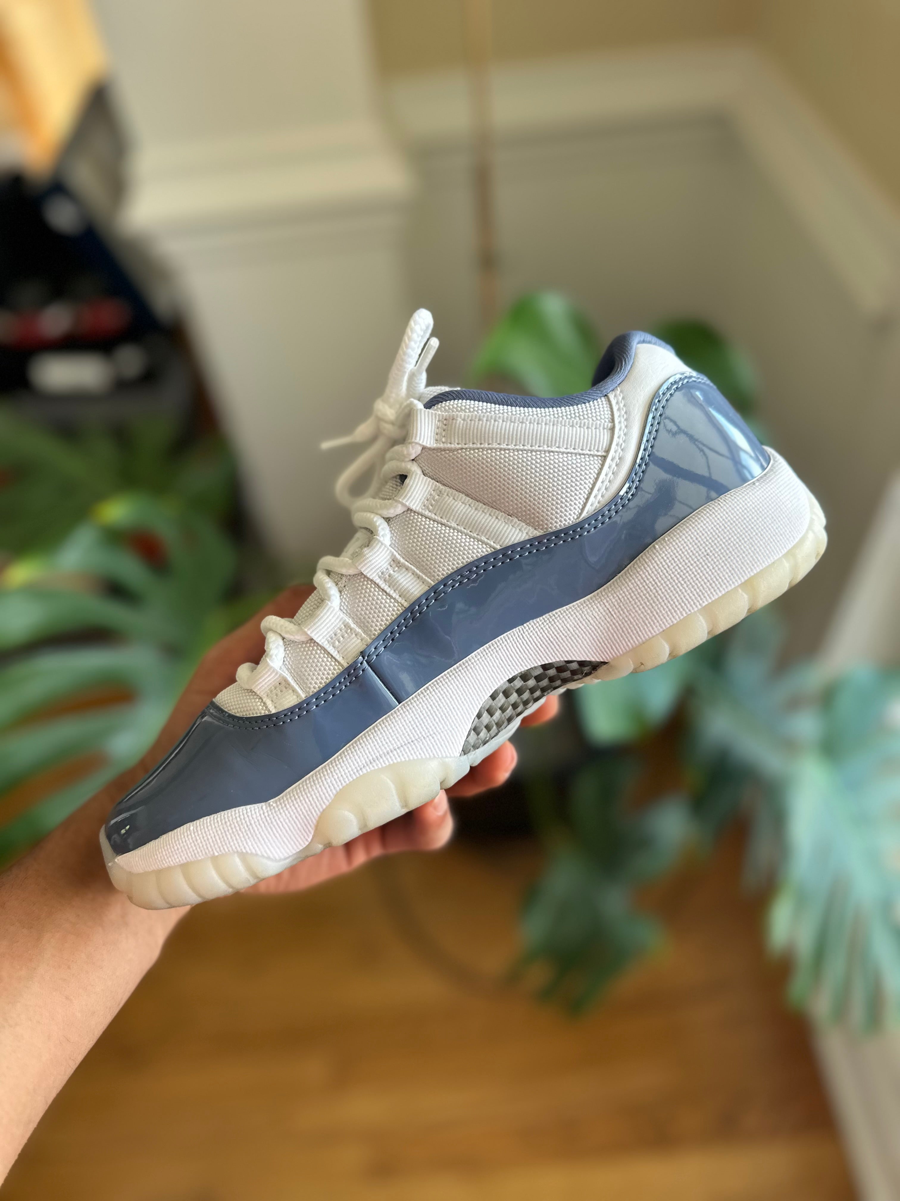 Size 7y - J11 low diffused blue