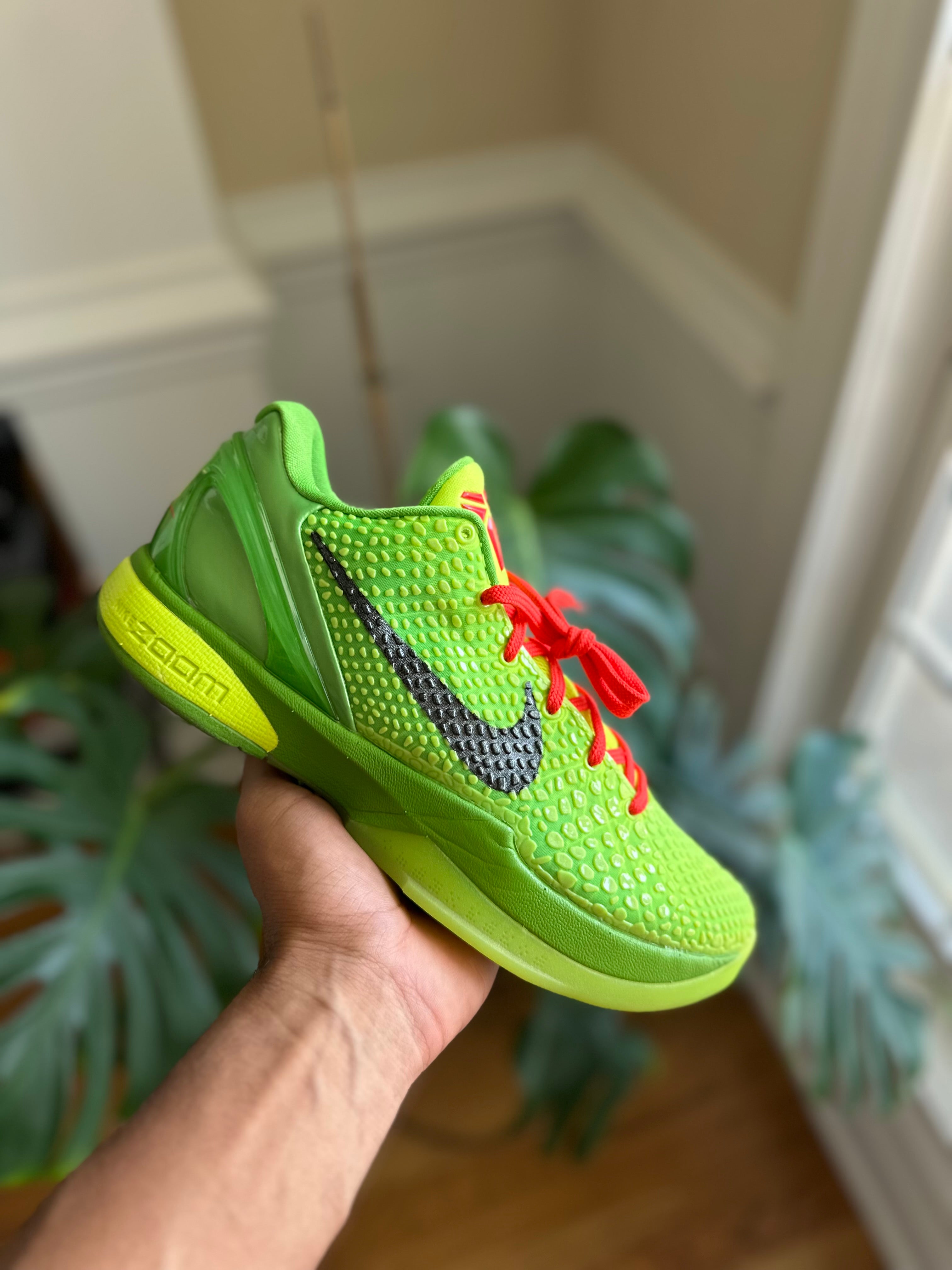 Size 8.5 - Kobe 6 protro grinch
