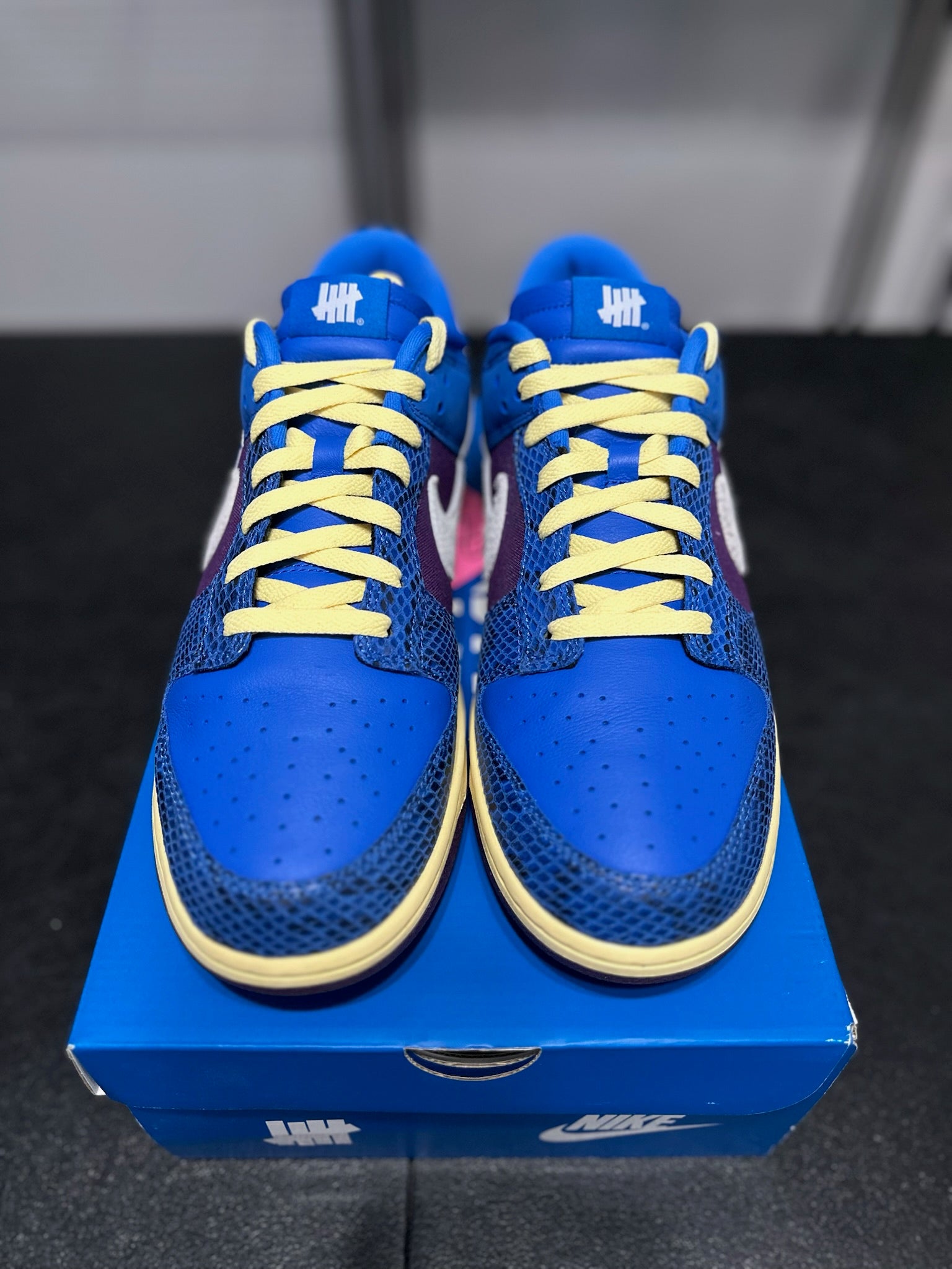 Size 13 - Dunk Low Undefeated 5 on it Dunk vs. AF1