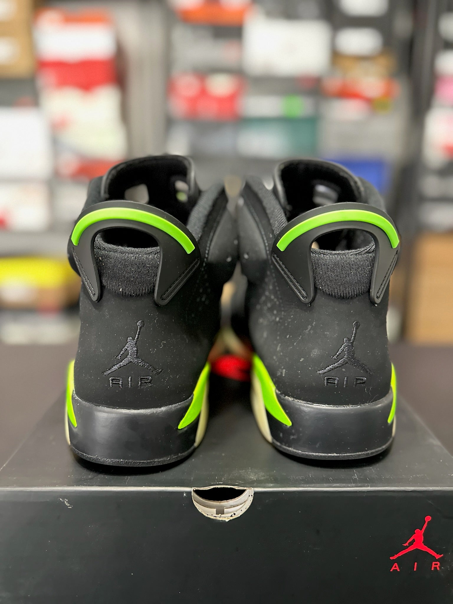 Size 8.5 - J6 Electric Green