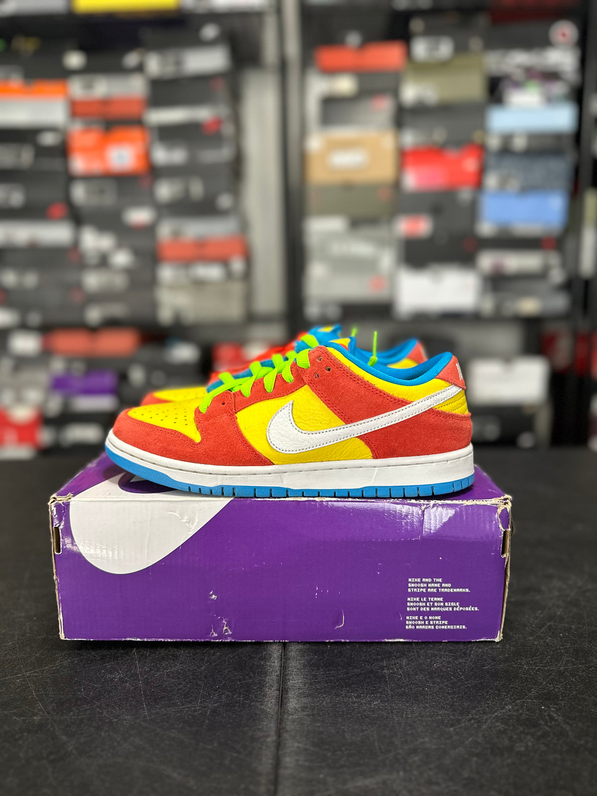 Size 8 - Dunk low bart Simpson