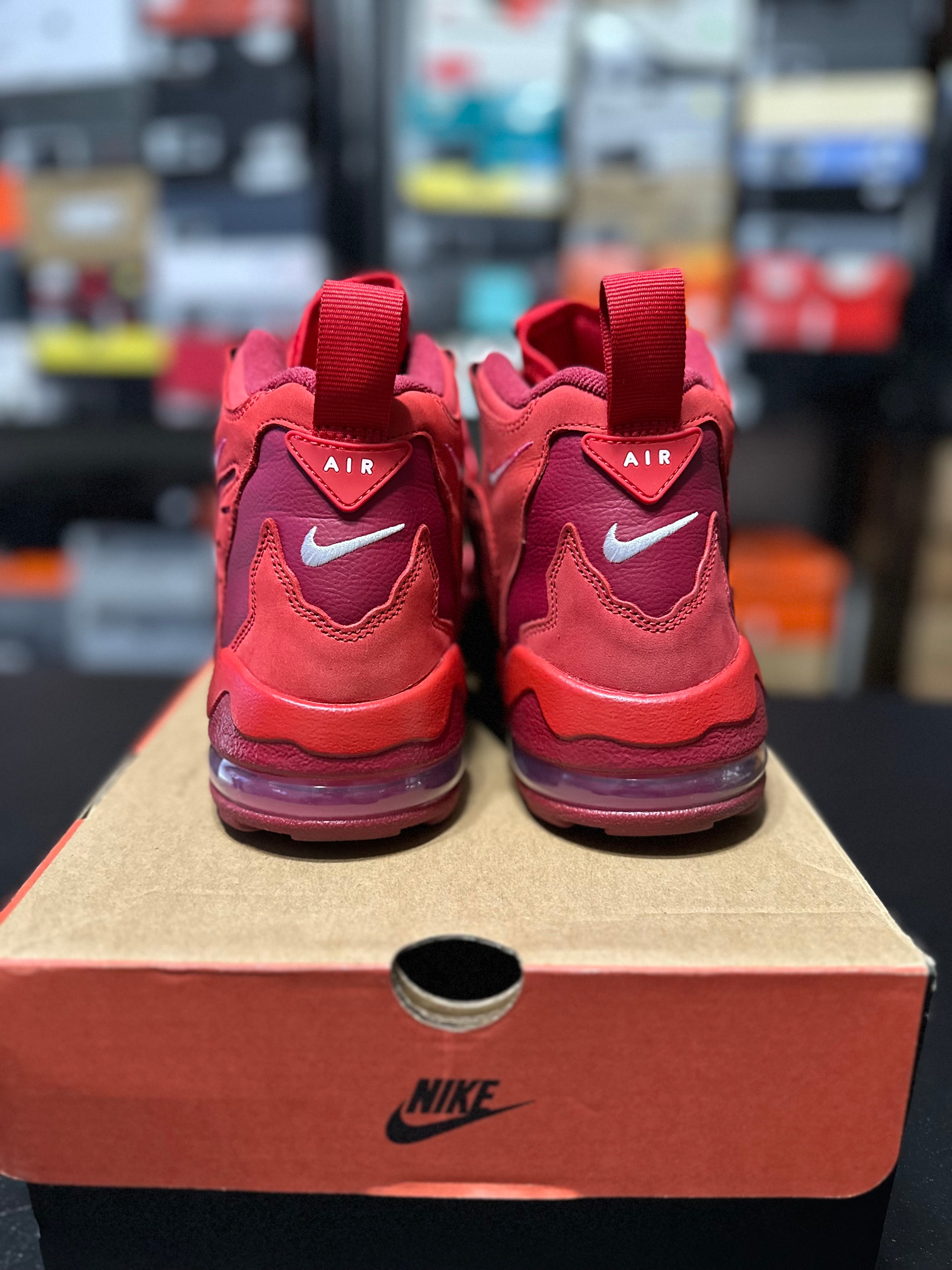 Size 10.5 - Nike air DT Max ‘96 university red