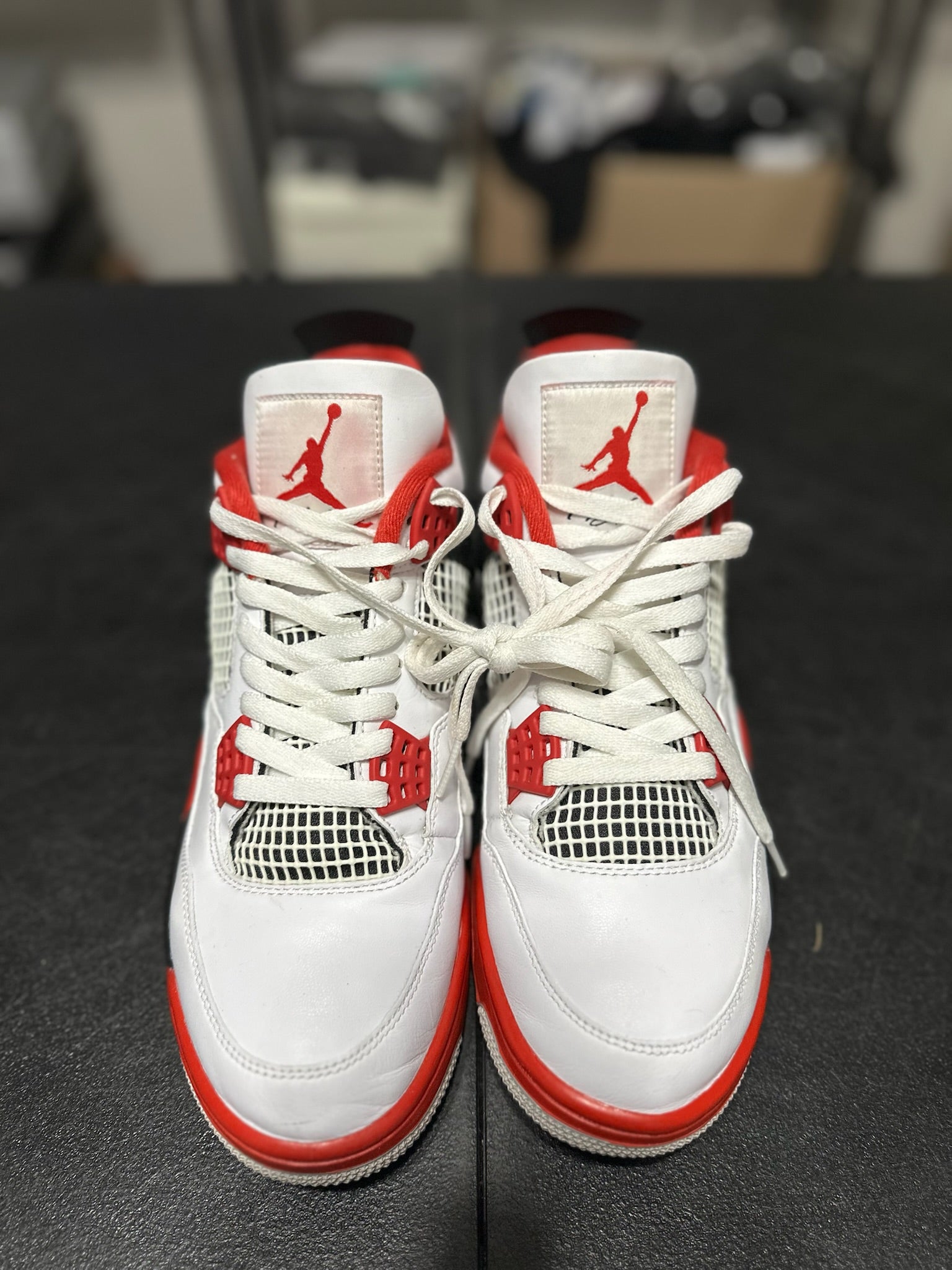 Size 9.5 - J4 Fire Red