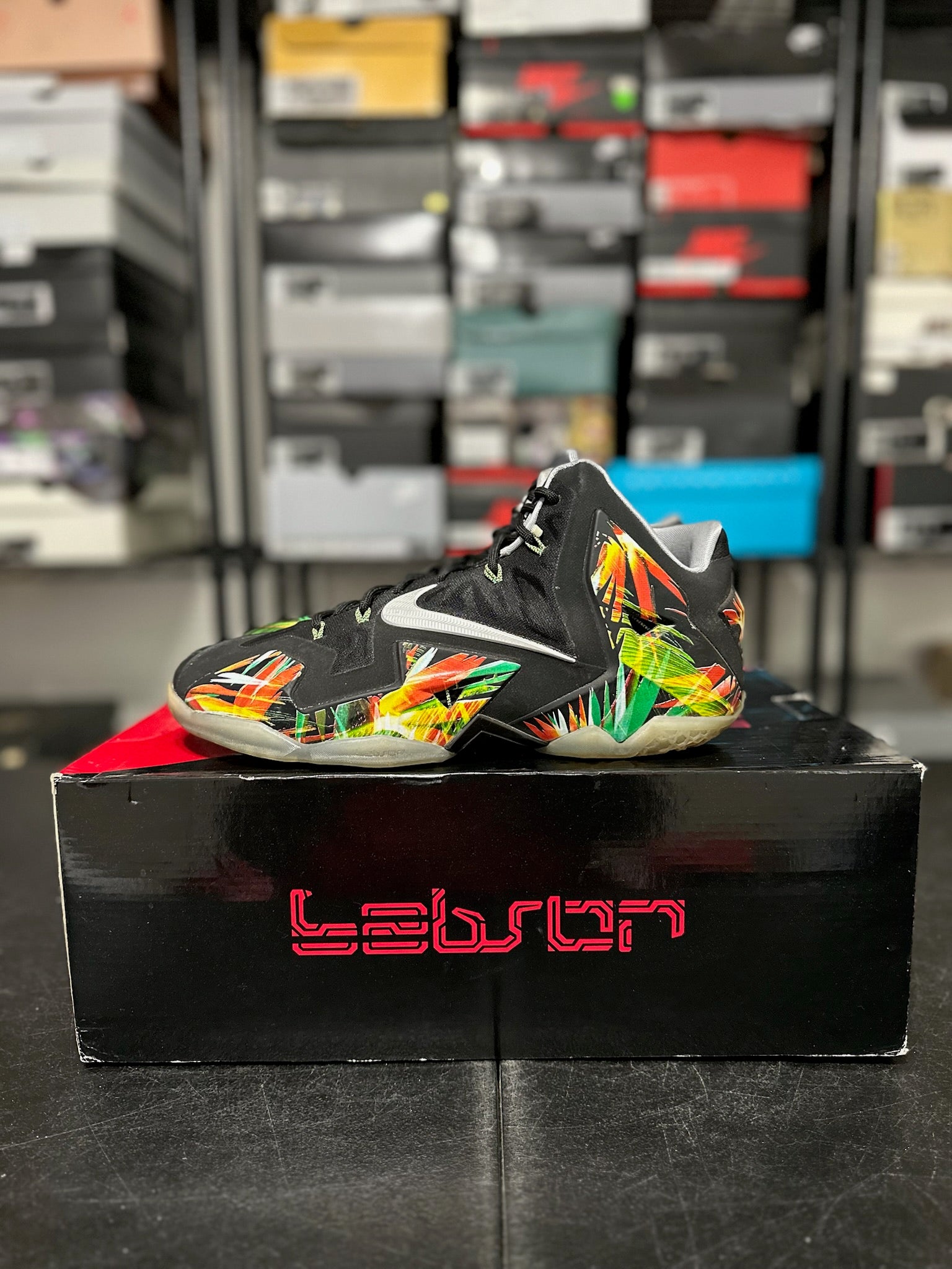 Size 10.5 - LeBron 11 Everglades