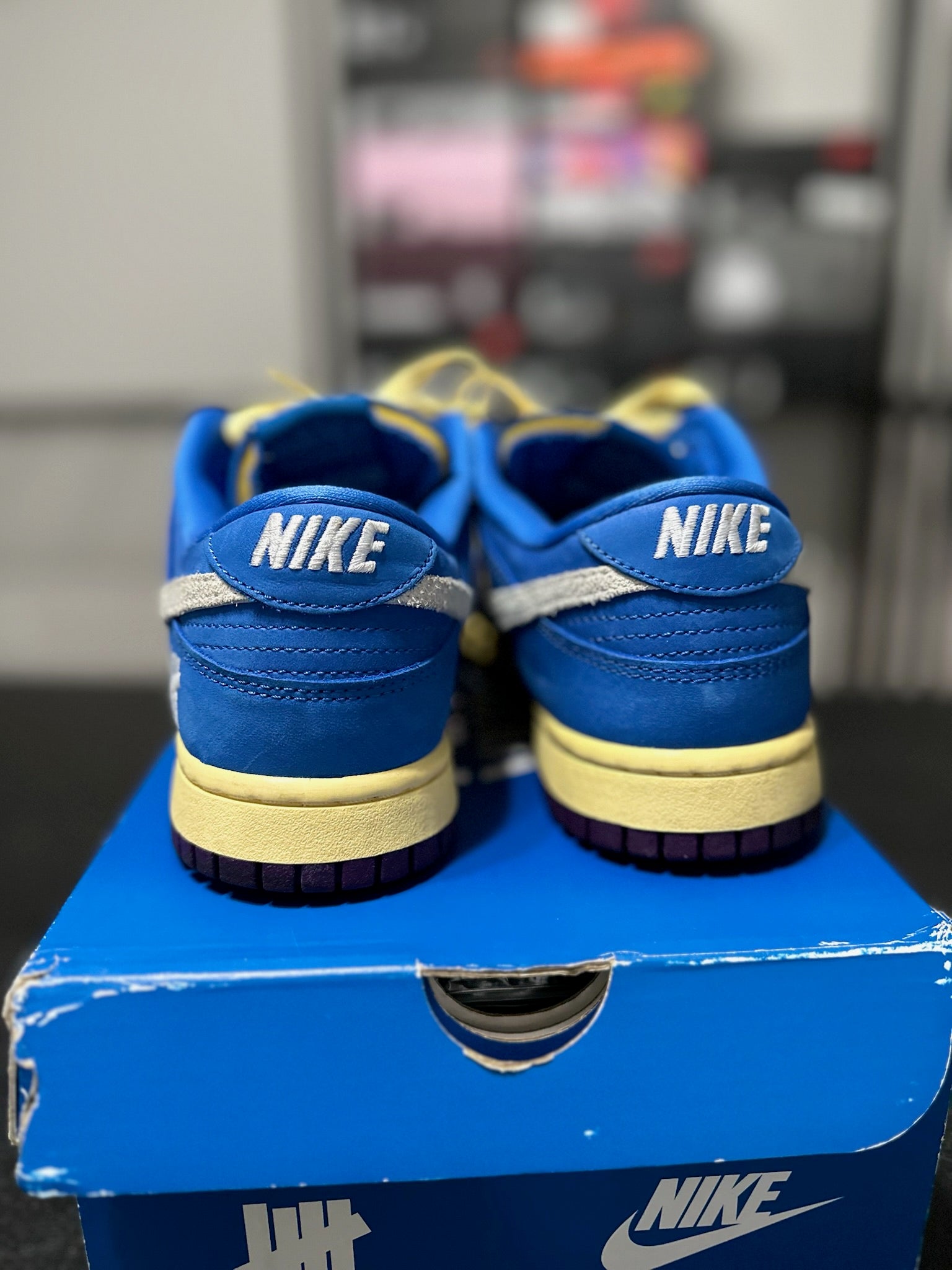 Size 8.5 - Dunk Low Undefeated 5 On It Dunk vs. AF1