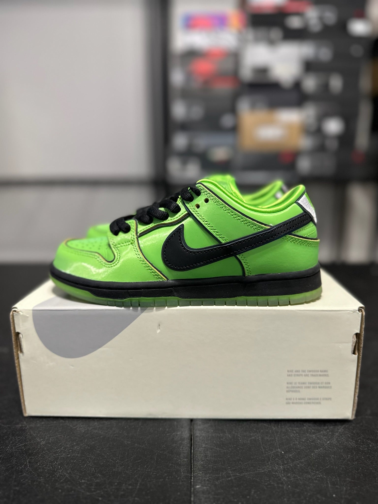 Size 4.5 - Dunk Low The Powerpuff Girls Buttercup