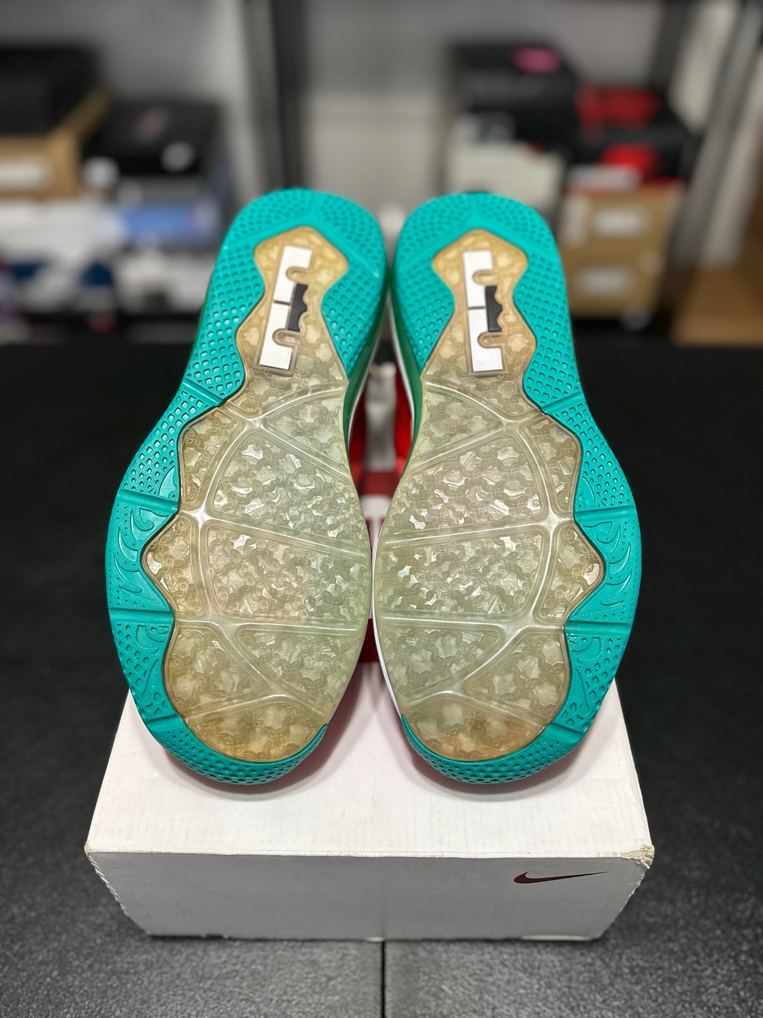 Size 9.5 - LeBron 9 Liverpool DS