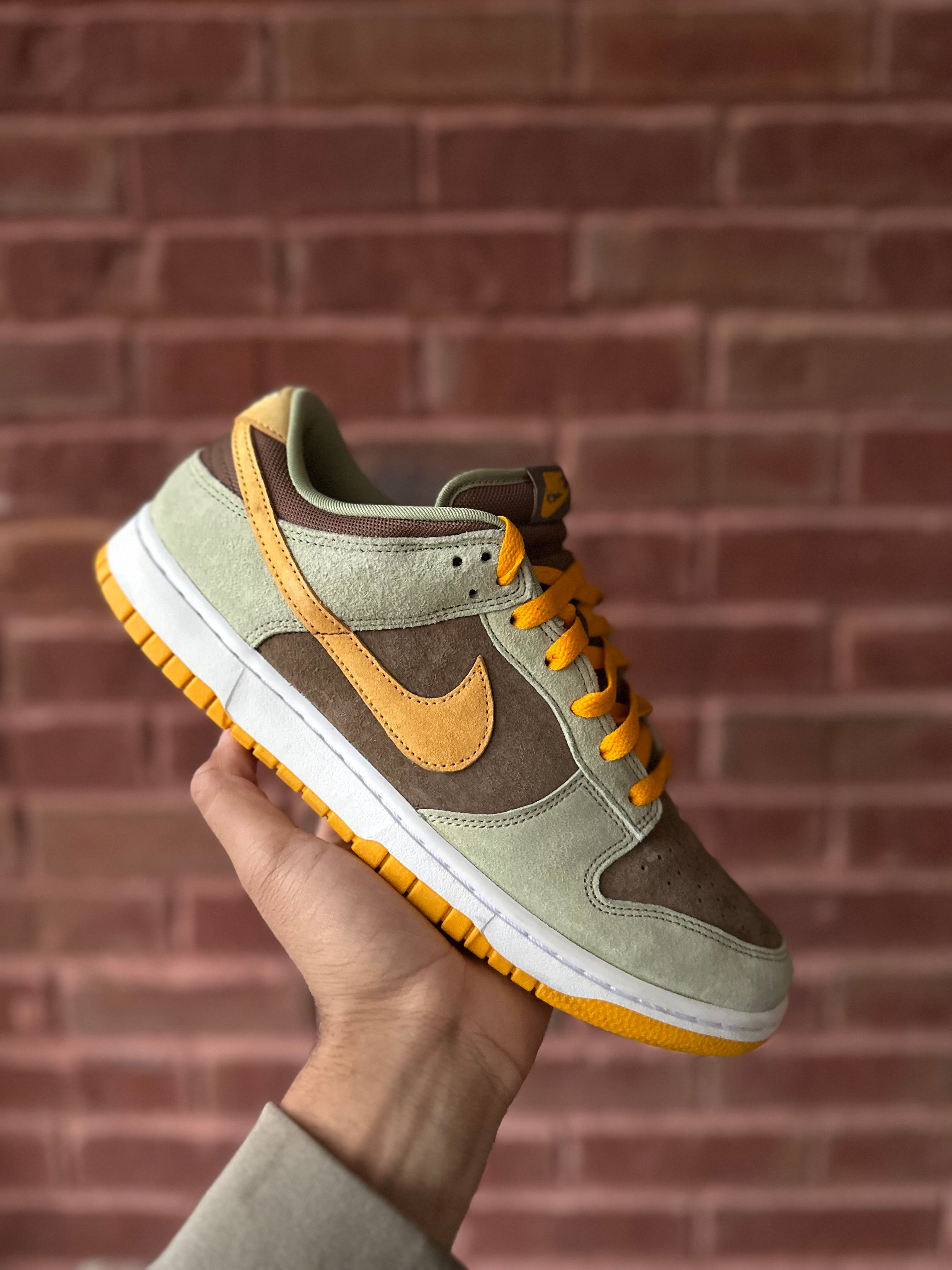 Size 10.5 - dunk low dusty olive