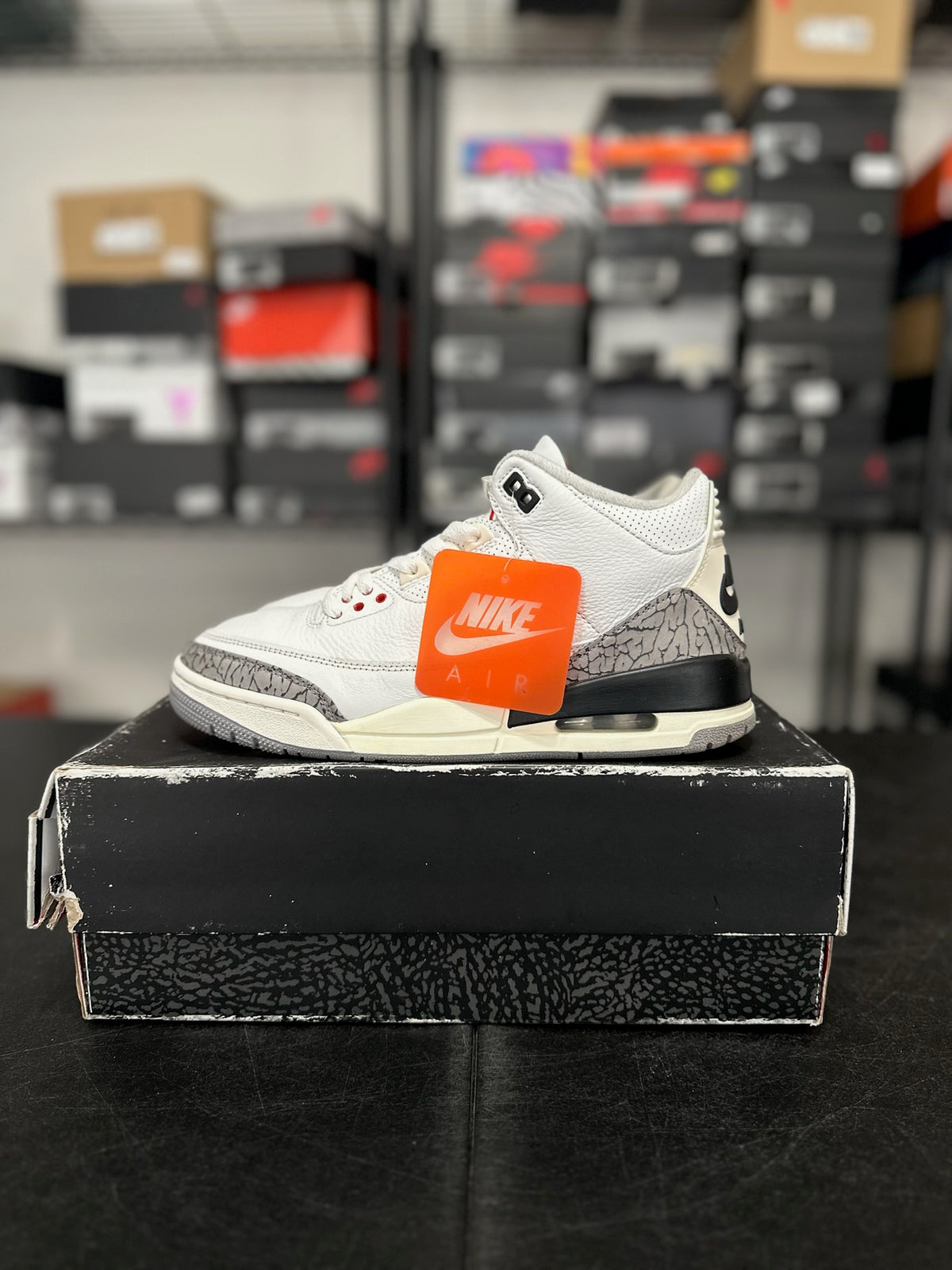 Size 9 - J3 white cement reimagined