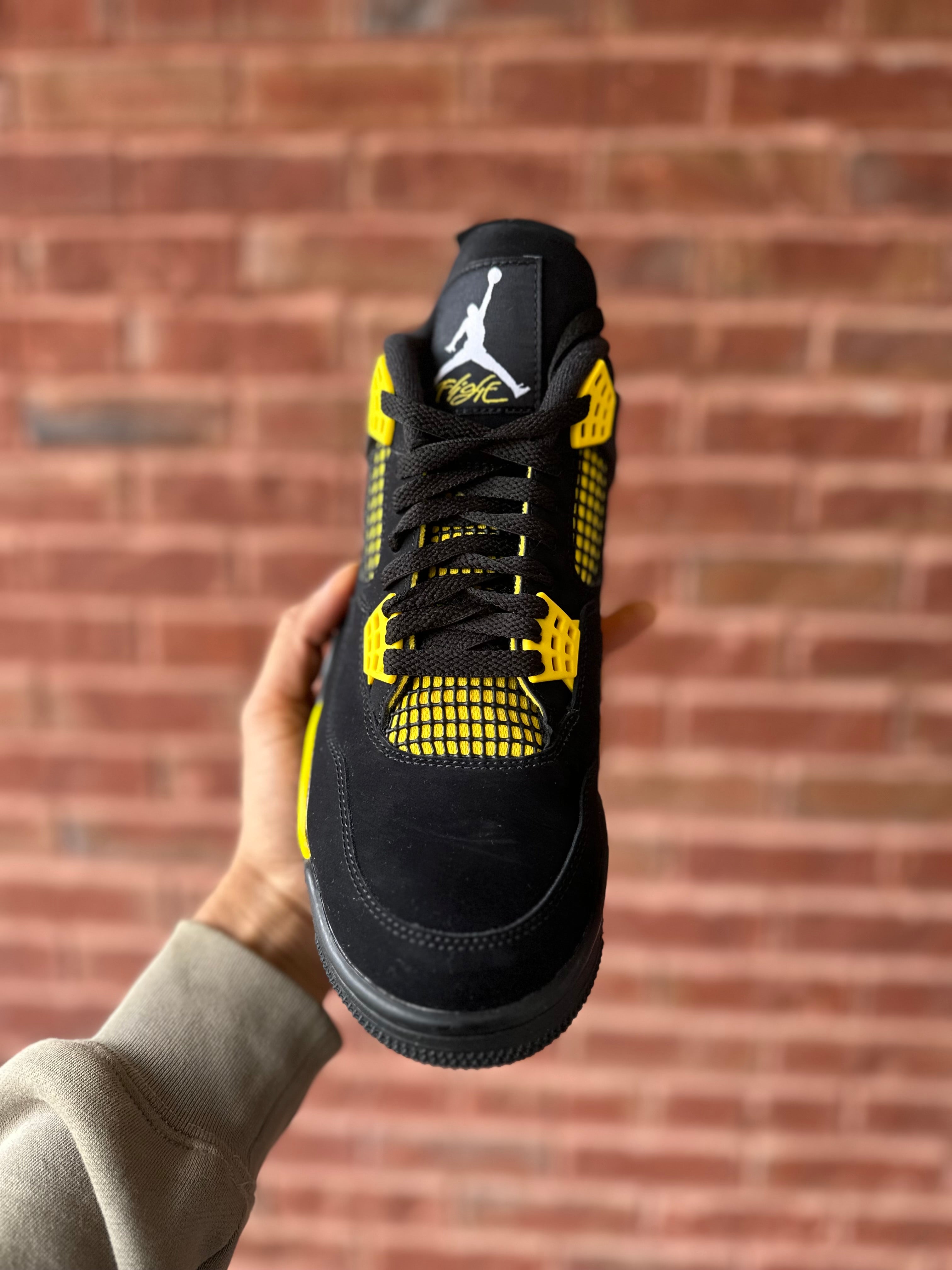 Size 9.5 - J4 yellow thunder