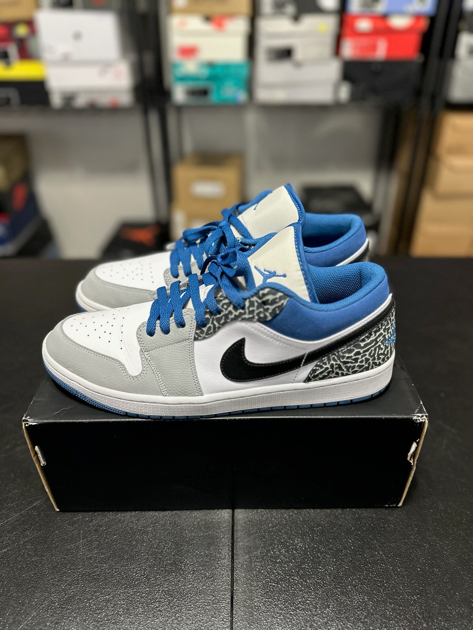 Size 13 - J1 Low True Blue