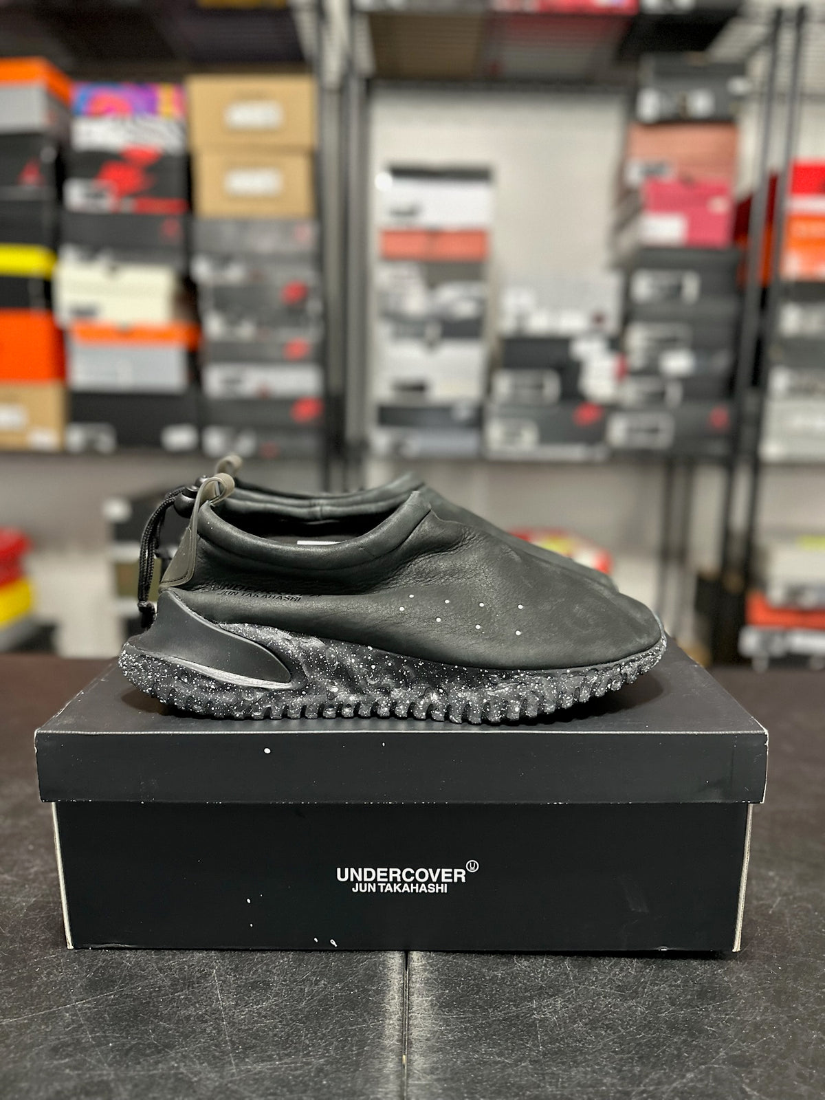 Size 13 - Nike moc Flow SP Undercover Black