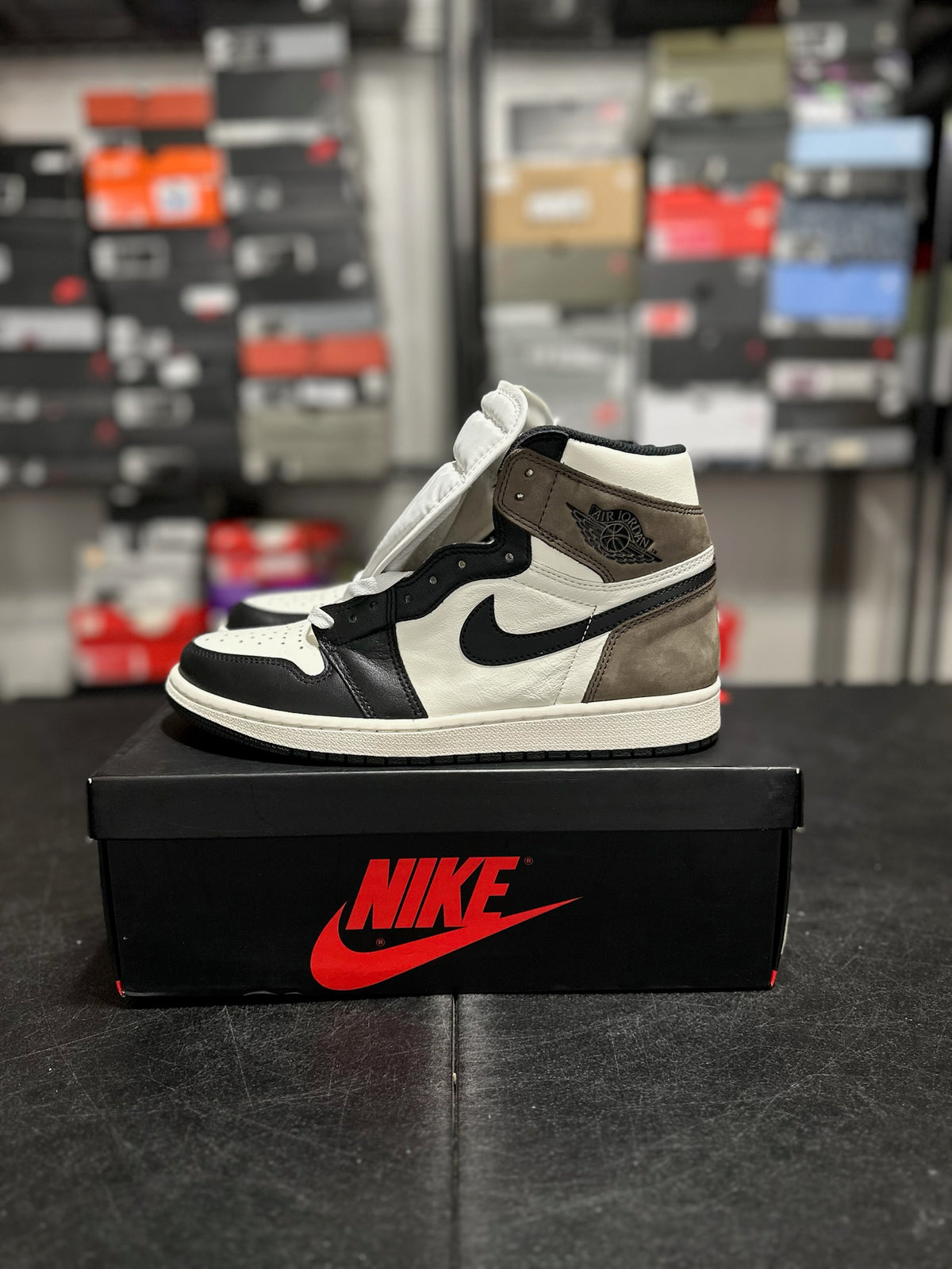 Size 9 - j1 high dark mocha