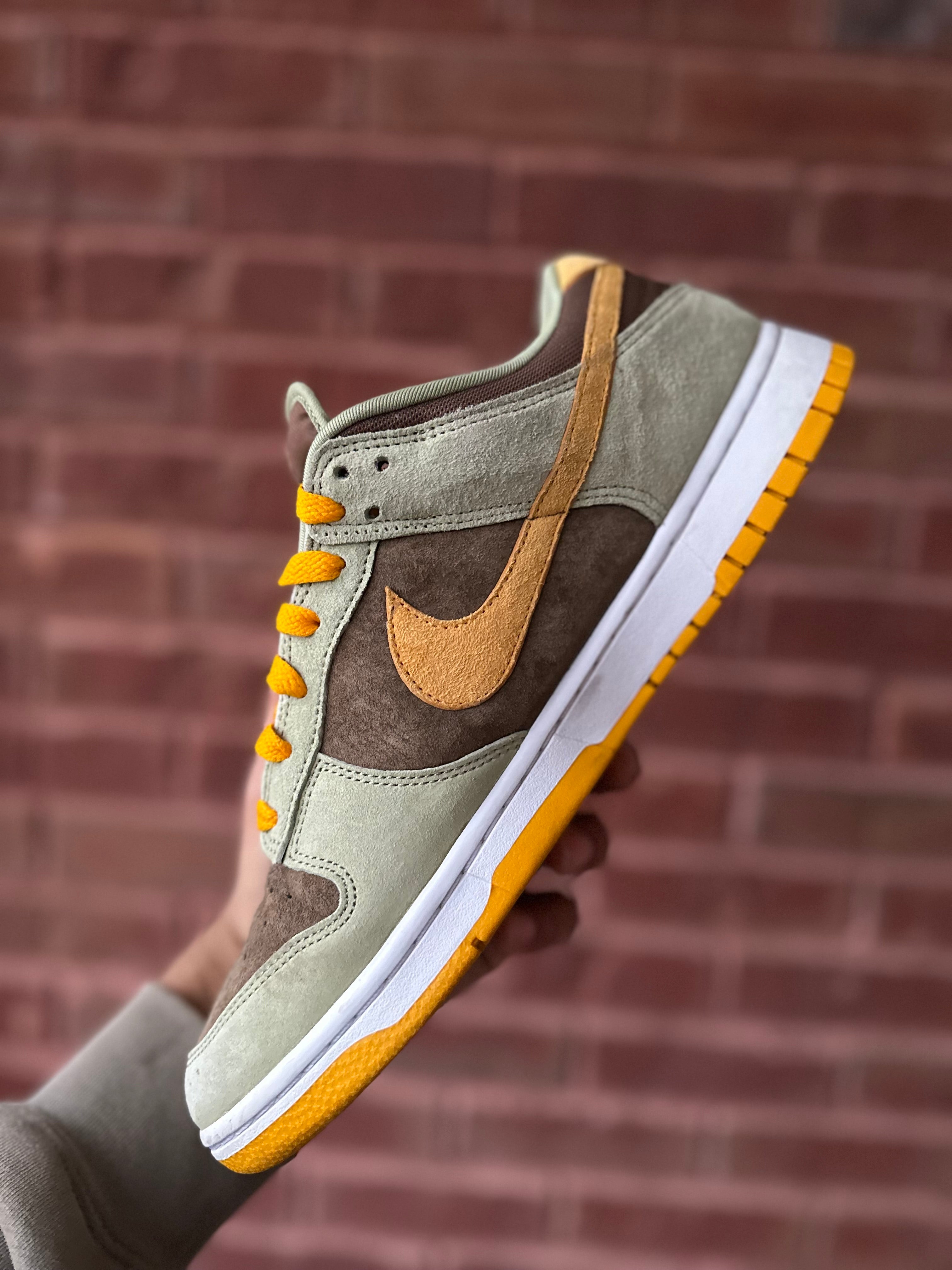 Size 10.5 - dunk low dusty olive