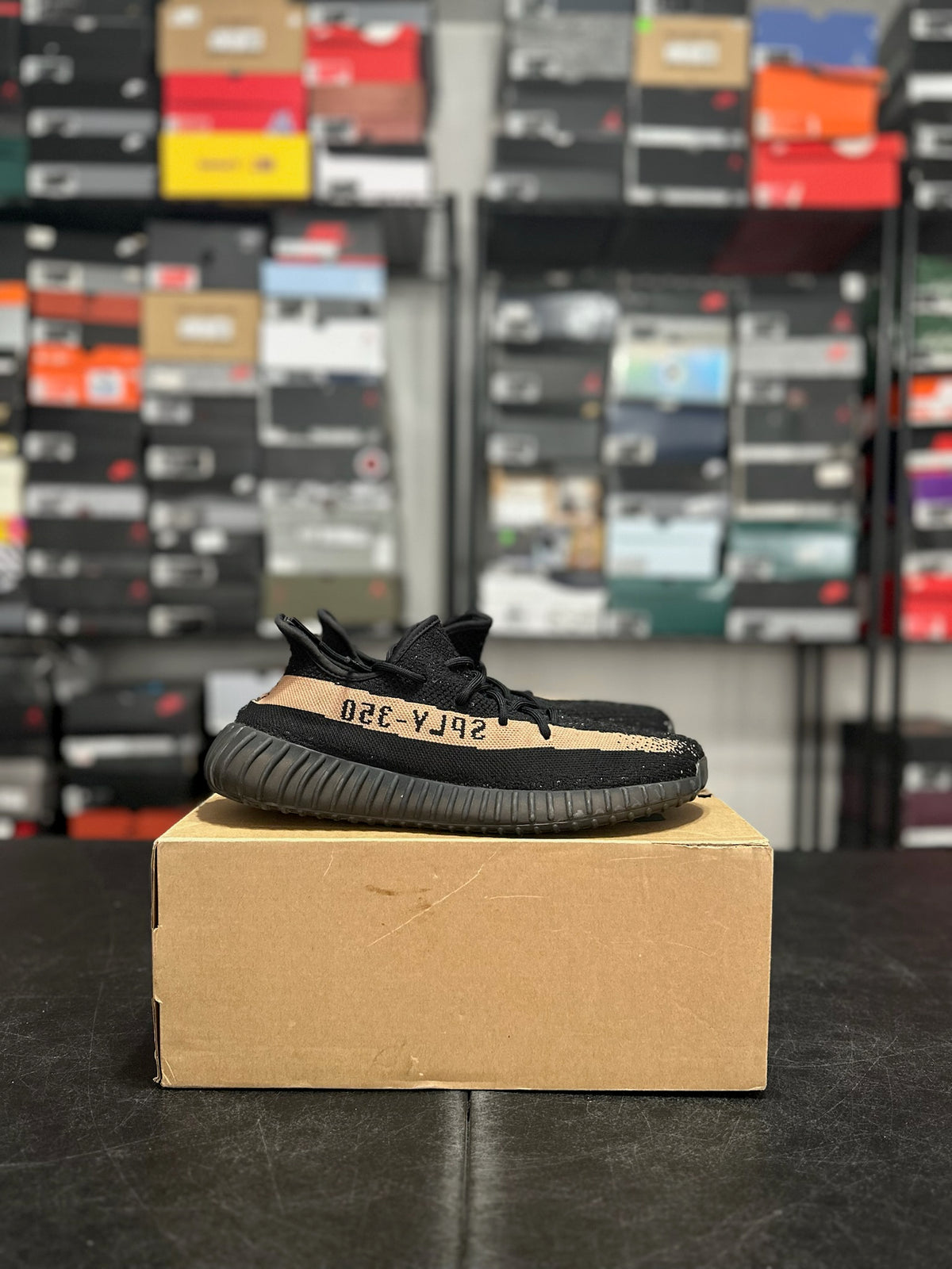 Size 10.5 - Yzy boost 350 v2 core black copper