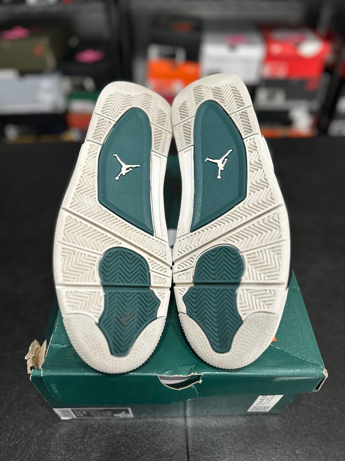 Size 11.5 - J4 oxidized green