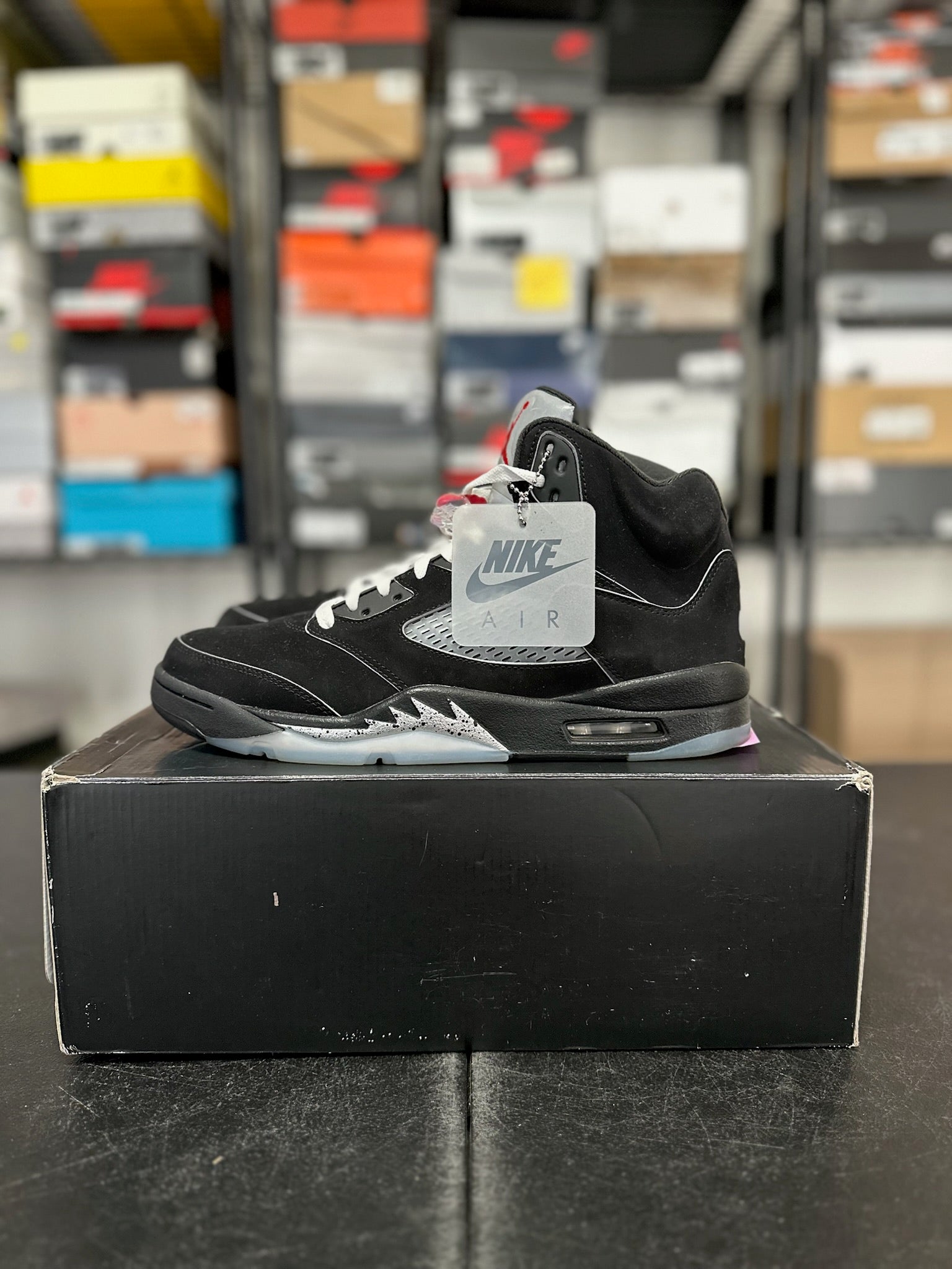 Size 11.5 - J5 Black Metallic Reimagined