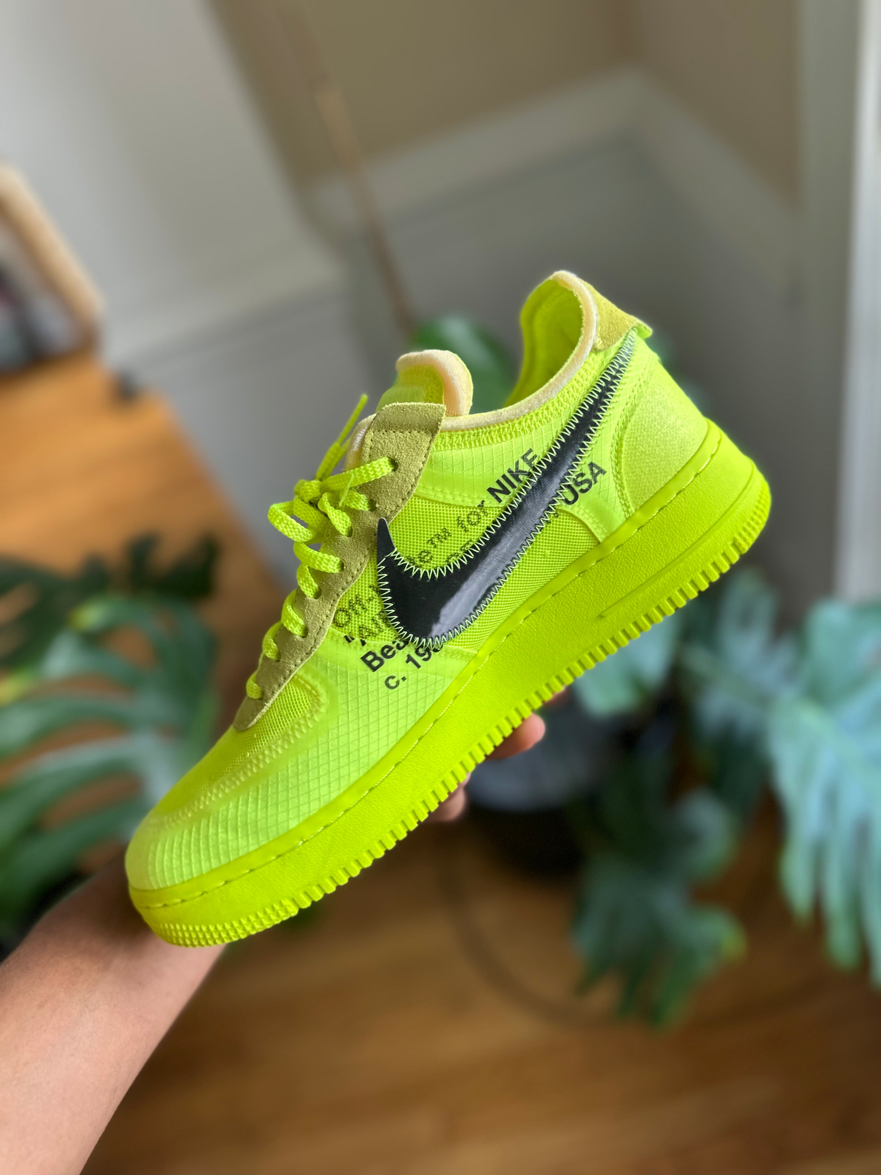 Size 9 - AF1 Off white Volt