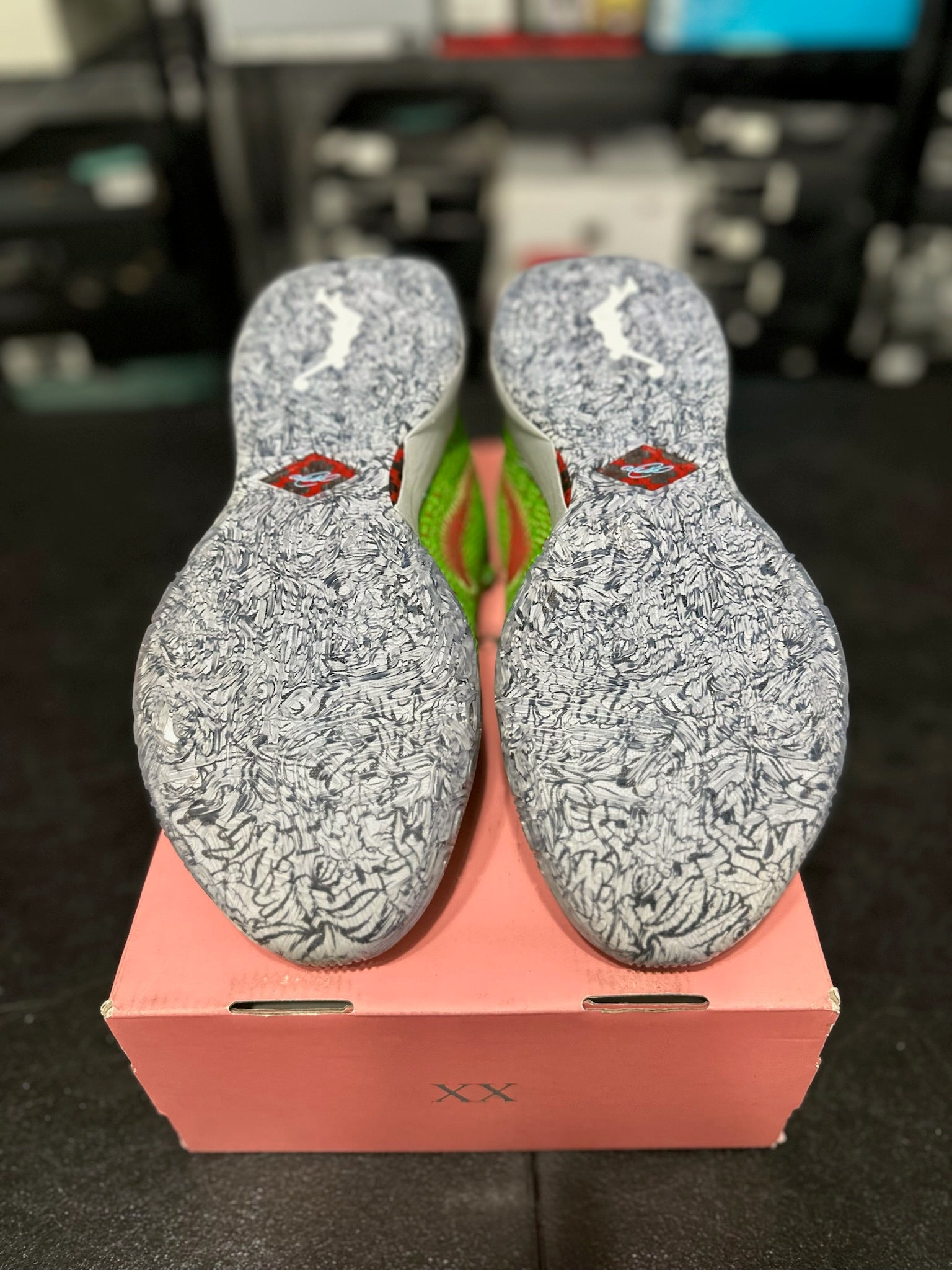 Size 7.5 - LeBron 20 Shocking Stuffer DS