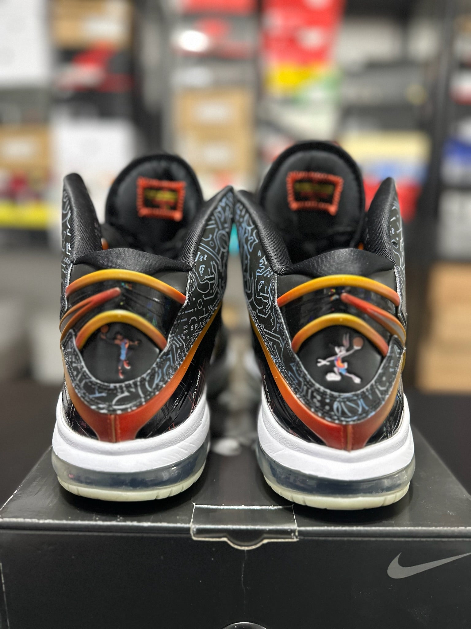 Size 10.5 - LeBron 8 Space Jam