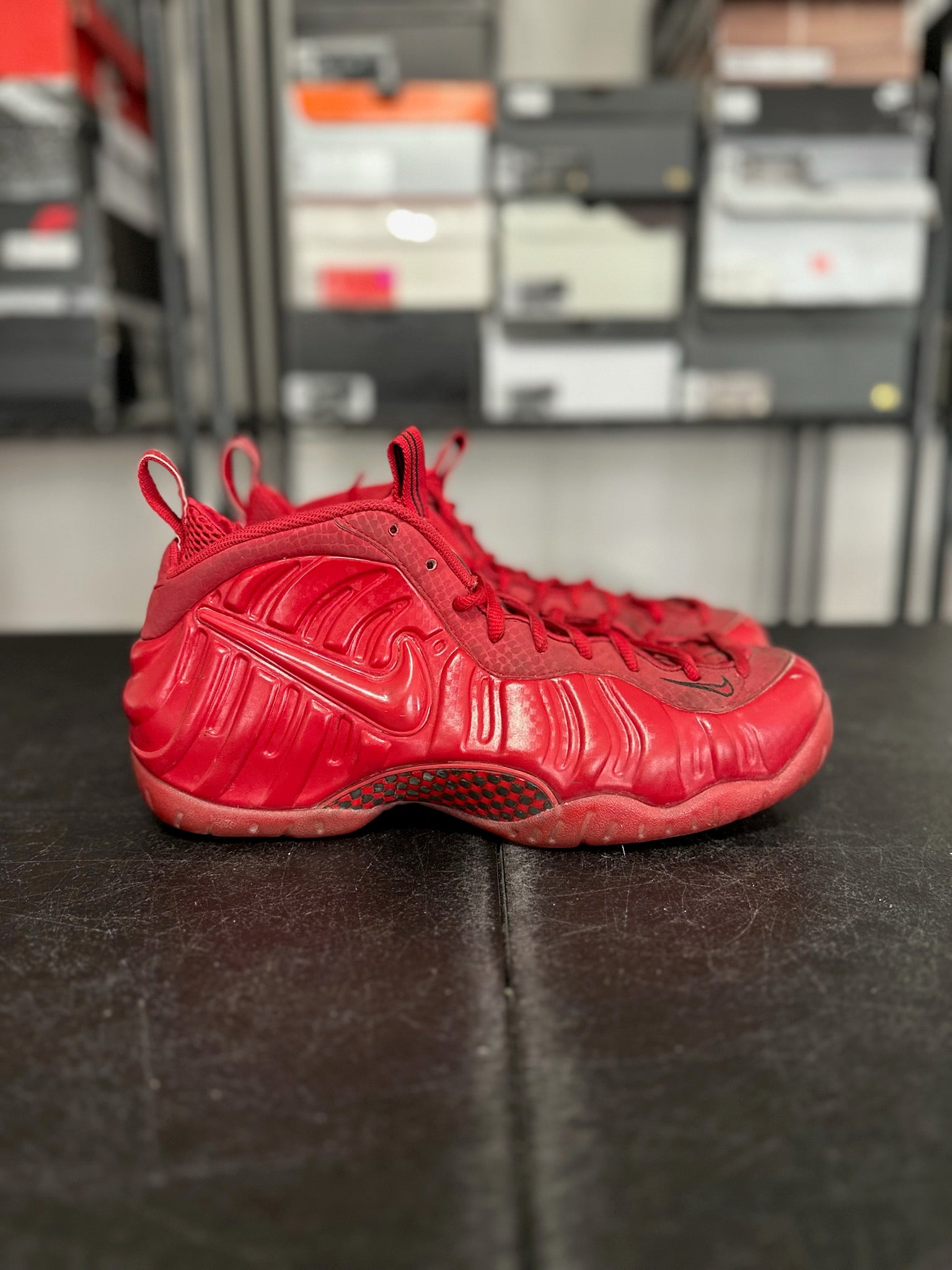 Size 11.5 - Foamposite Pro Red October