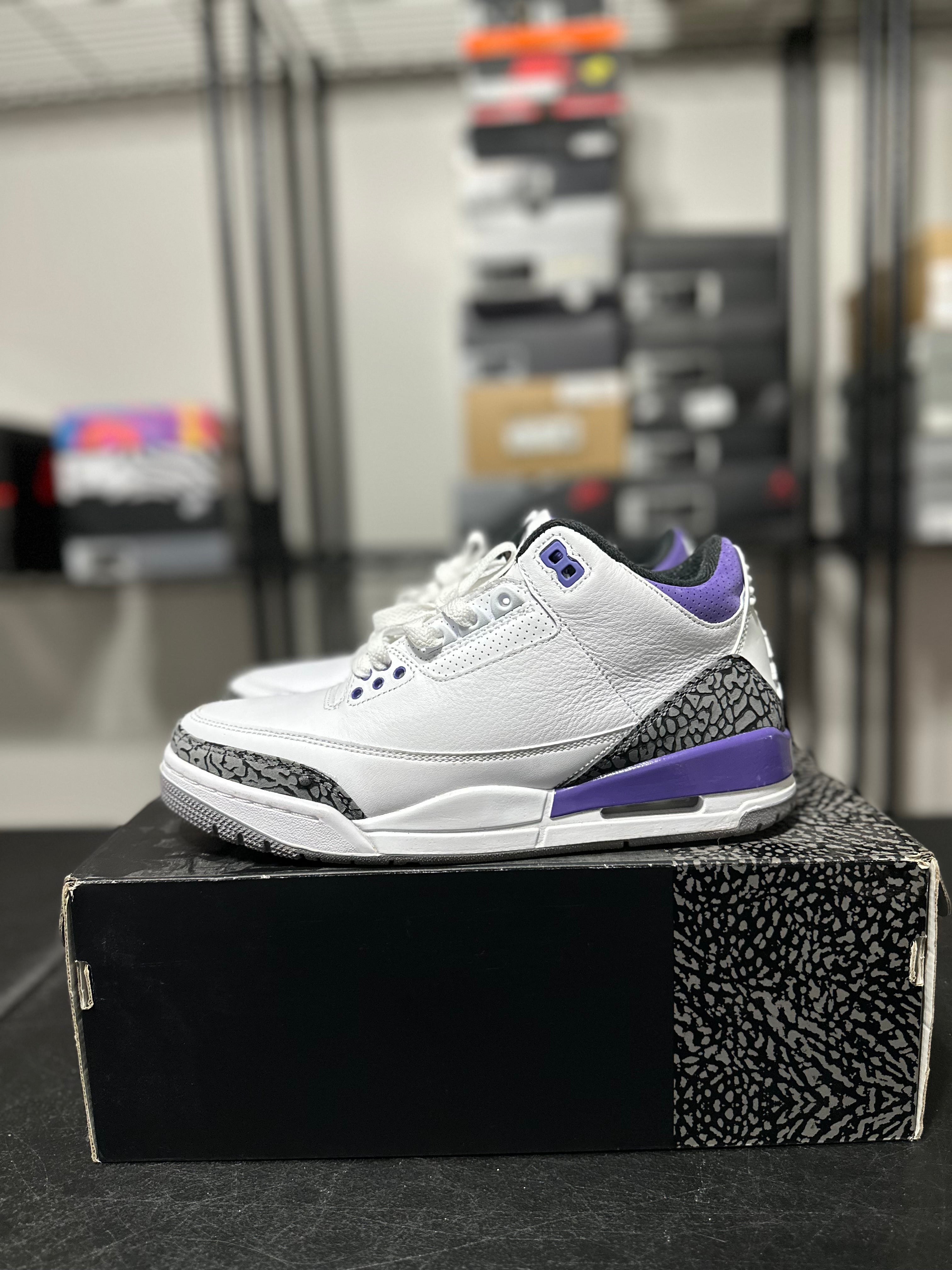 Size 8 - J3 dark iris
