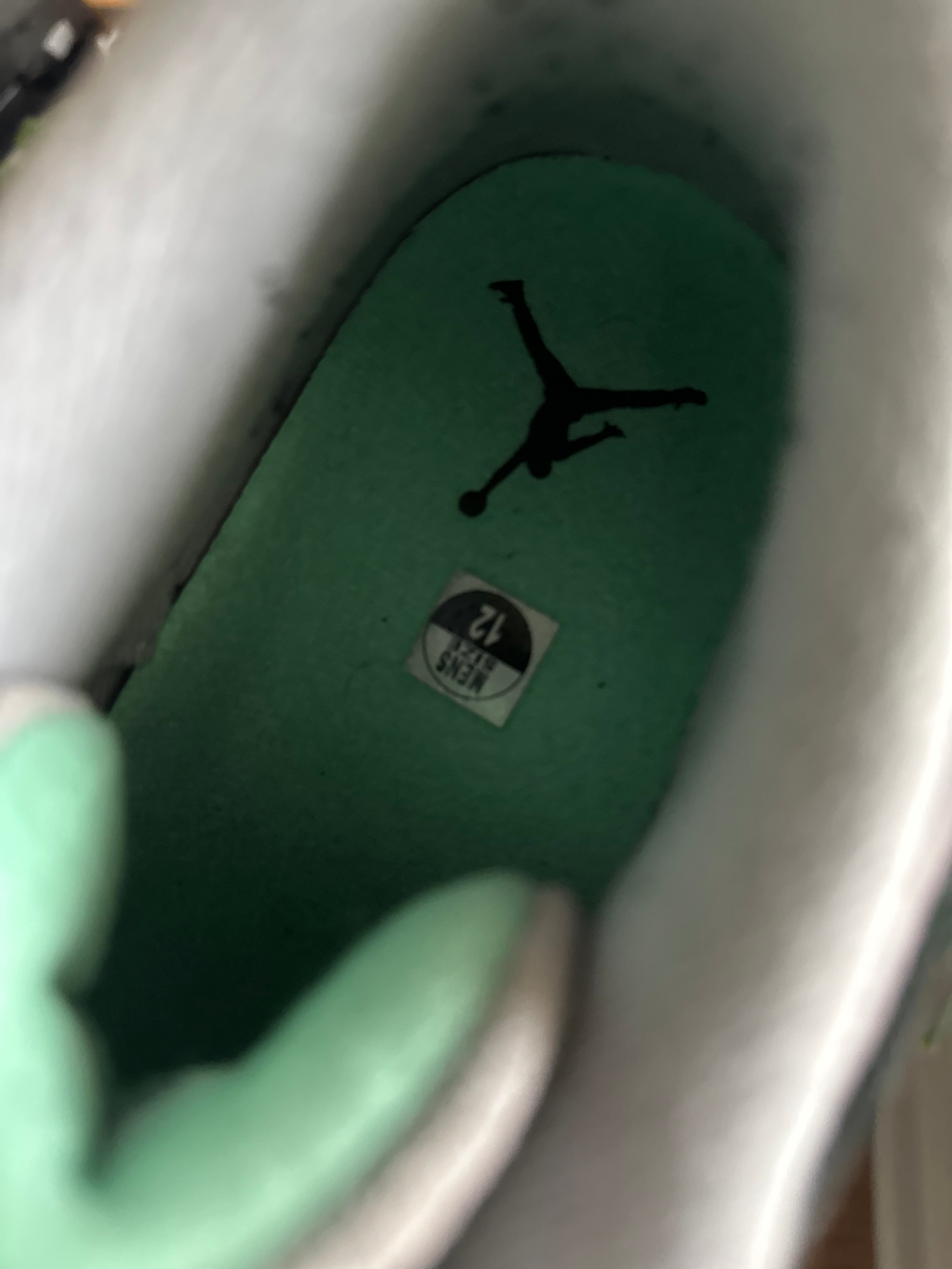 Size 12 - J3 green glow