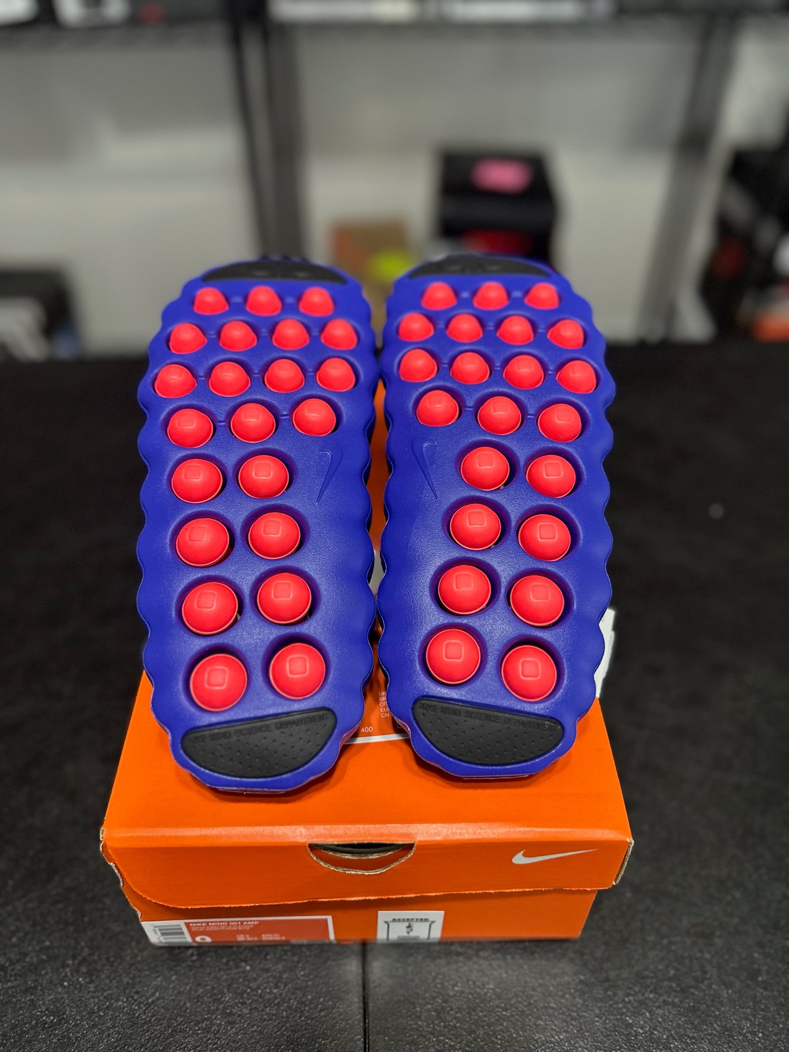Size 9 - Nike Mind 001 AMP Slide Spider-Man DS