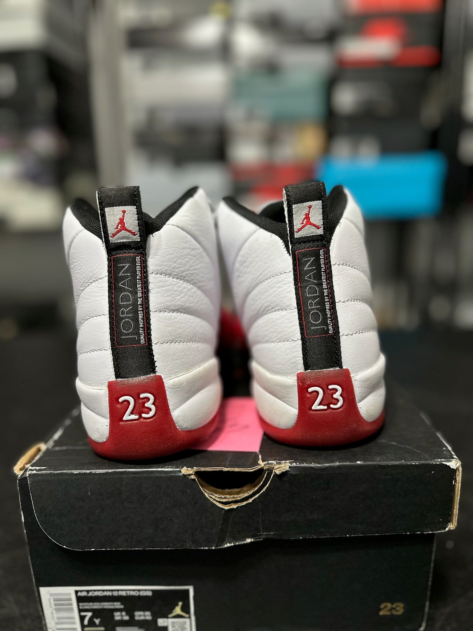 Size 7Y - J12 Cherry