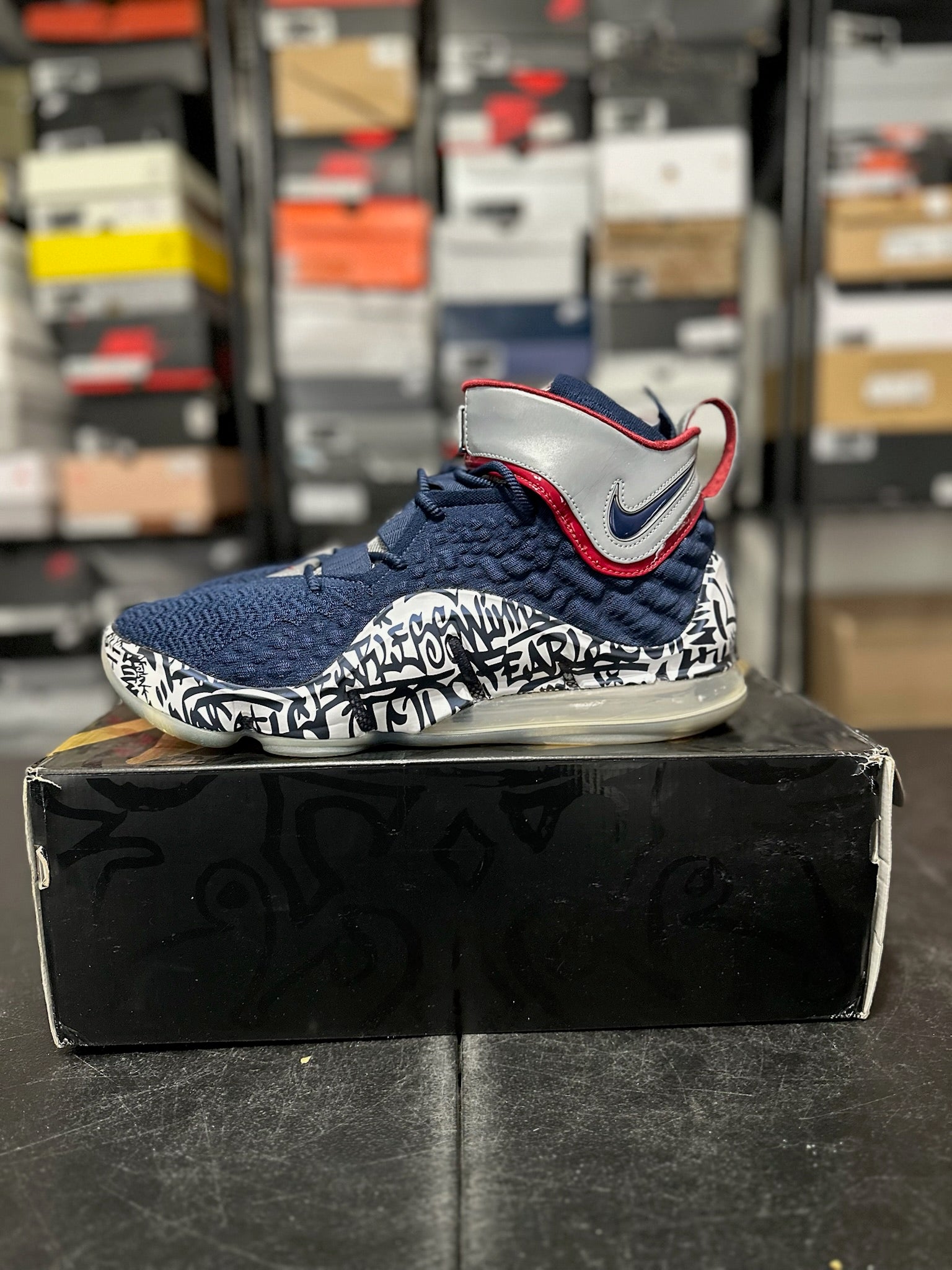 Size 13 - LeBron 17 Graffiti Remix