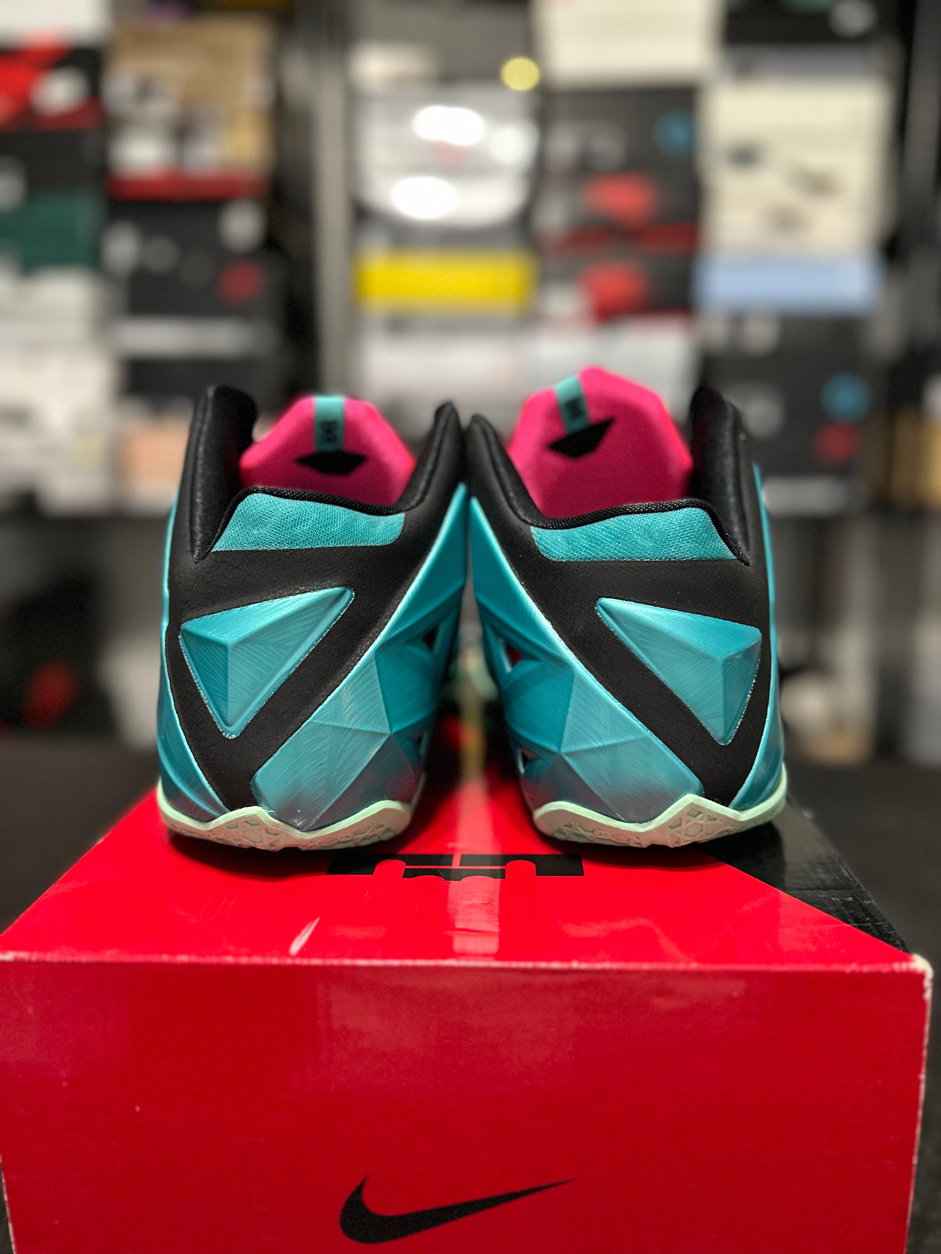 Size 11 - LeBron 11 south beach