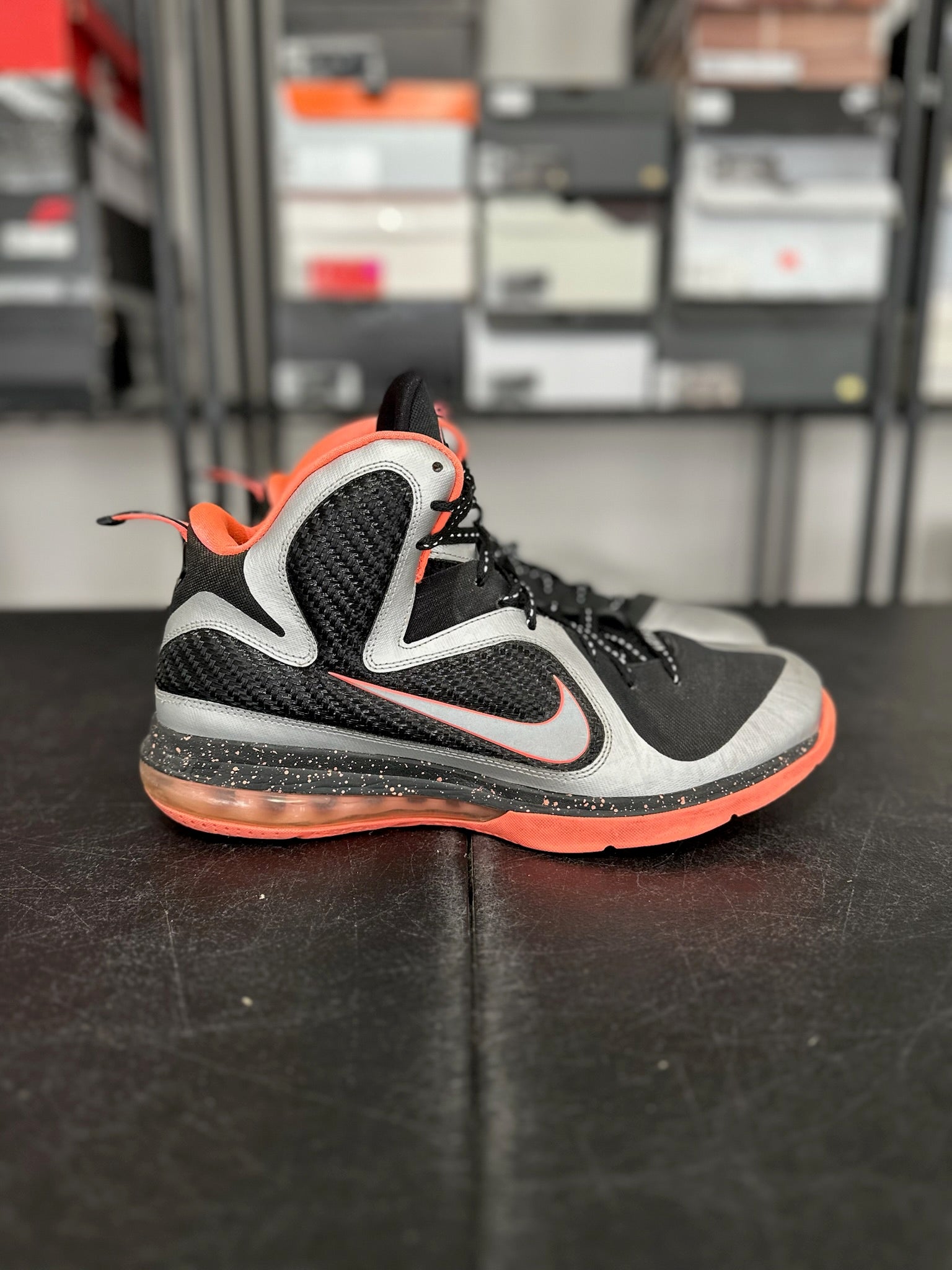 Size 12 - LeBron 9 Mango
