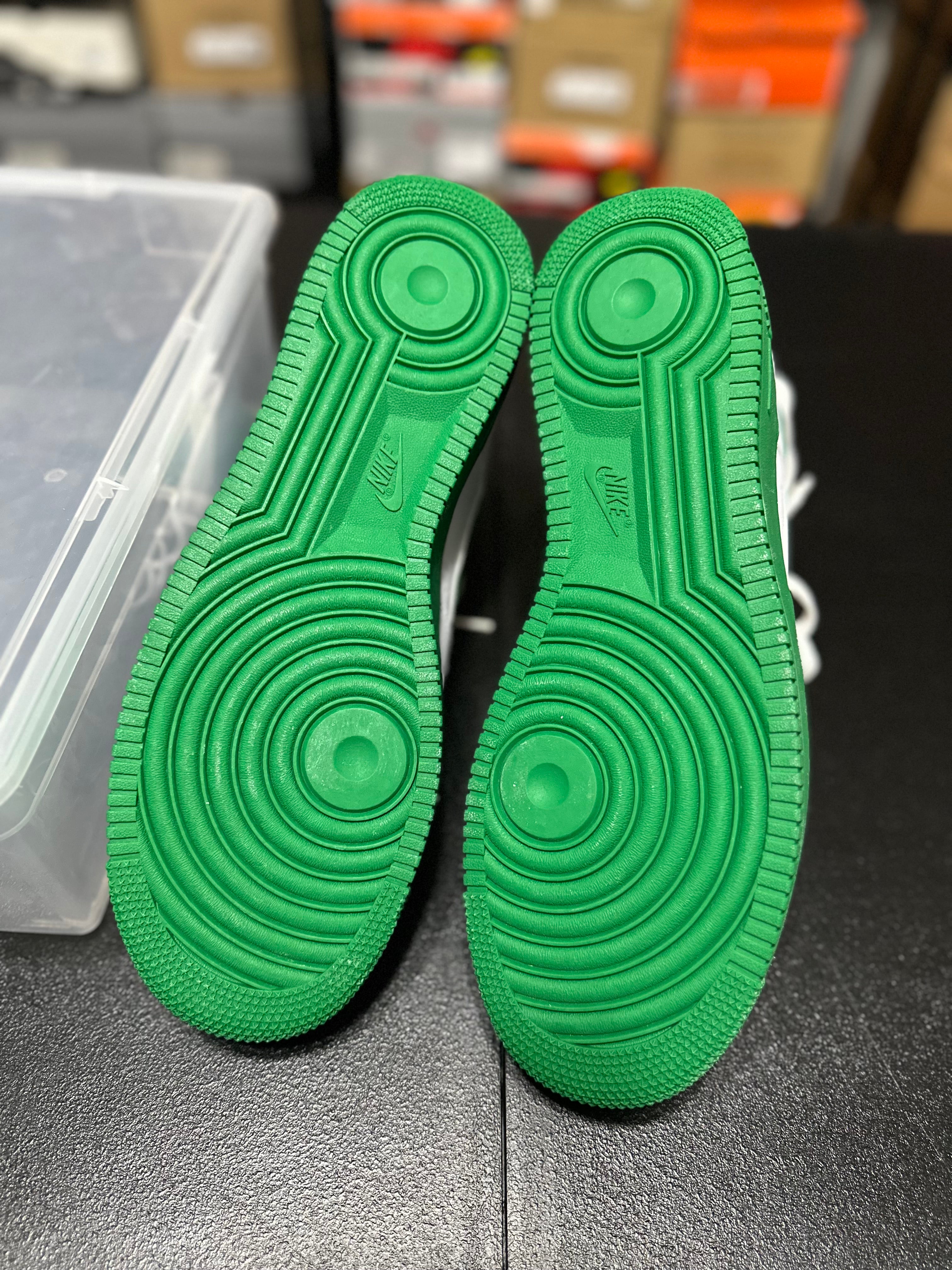 Size 13 - AF1 High lucky green