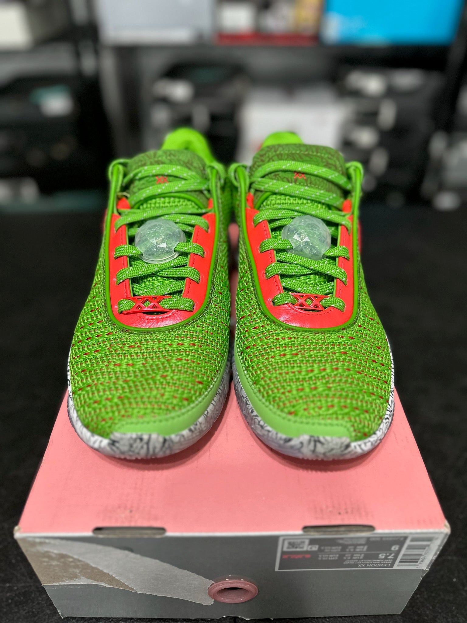 Size 7.5 - LeBron 20 Shocking Stuffer DS