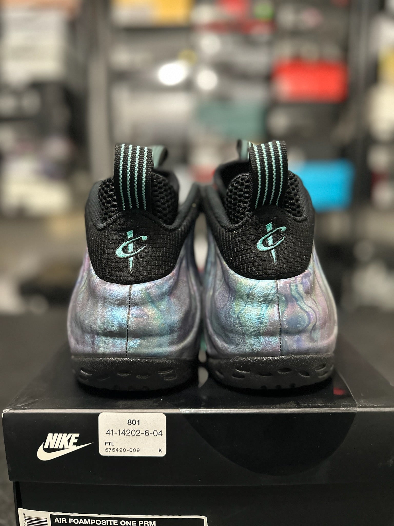 Size 9 - Foamposite 1 Abalone