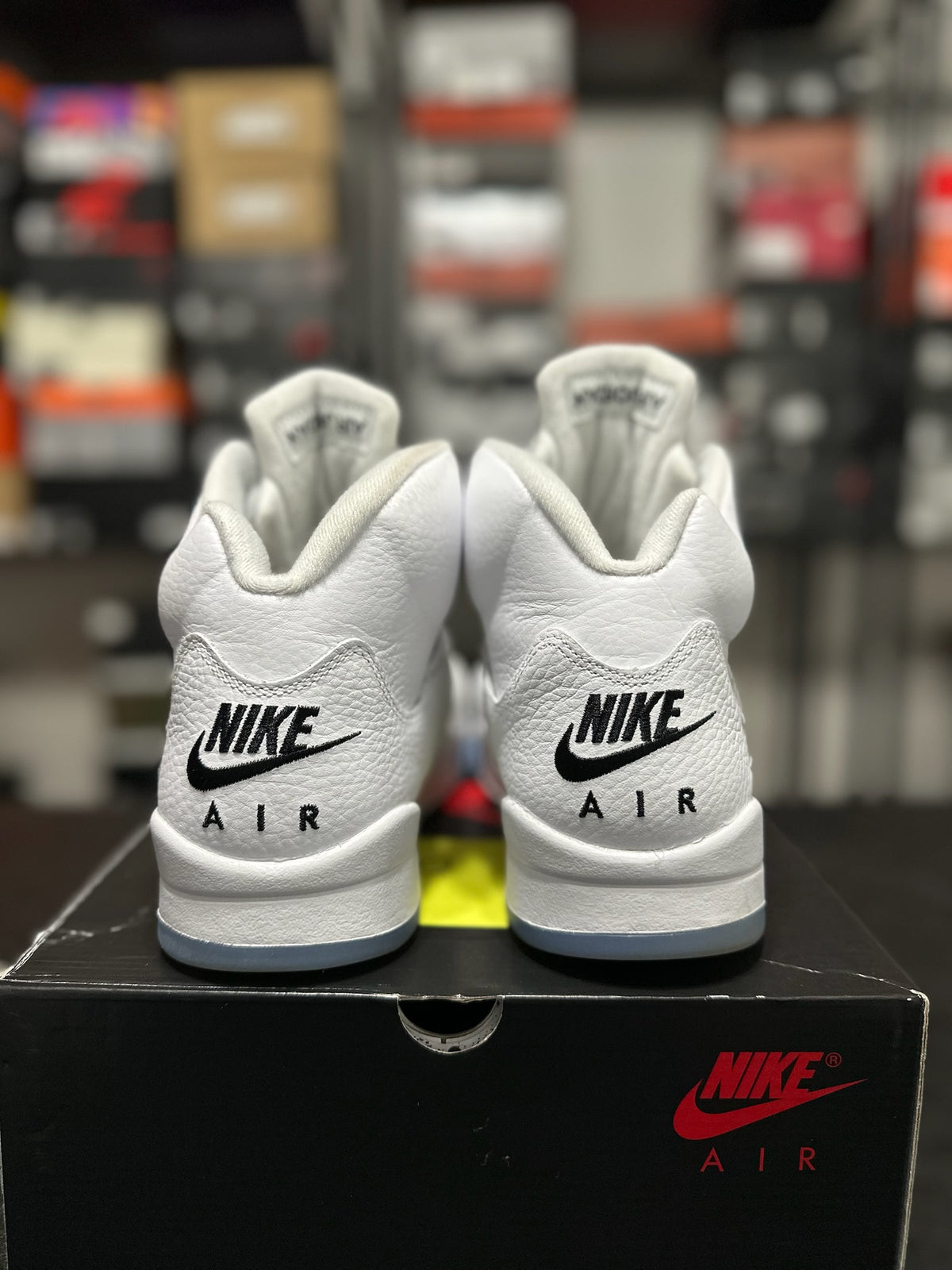 Size 10.5 - J5 White Metallic