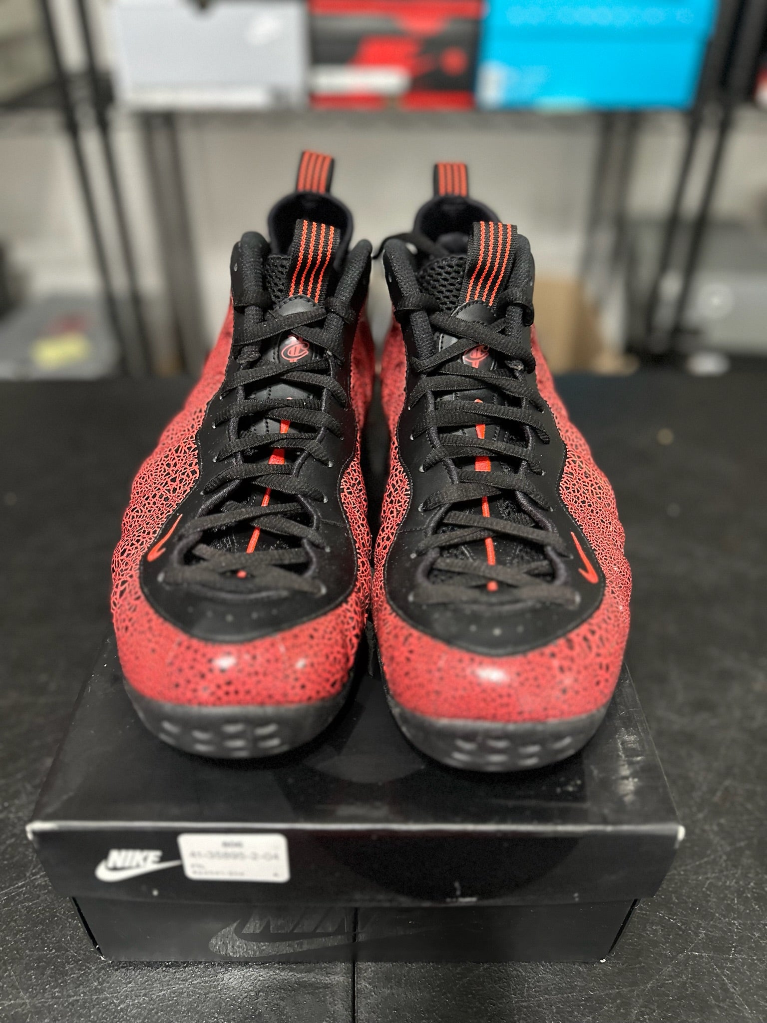 Size 12 - Foamposite 1 Cracked Lava