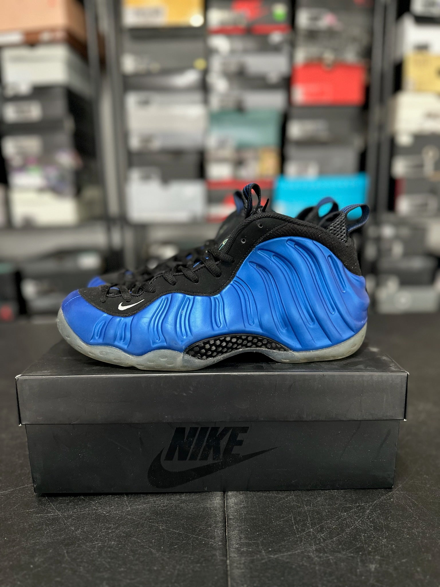 Size 10.5 - Foamposite 1 Royal Blue XX 20th Anniversary
